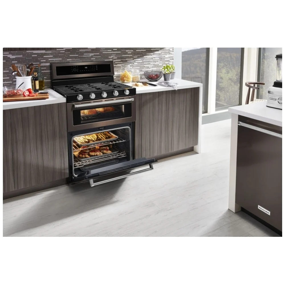 KitchenAid KFGD500EBS 燃气灶