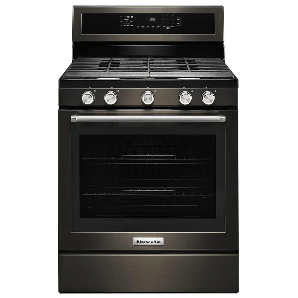 KitchenAid KFGG500EBS Gas Ranges