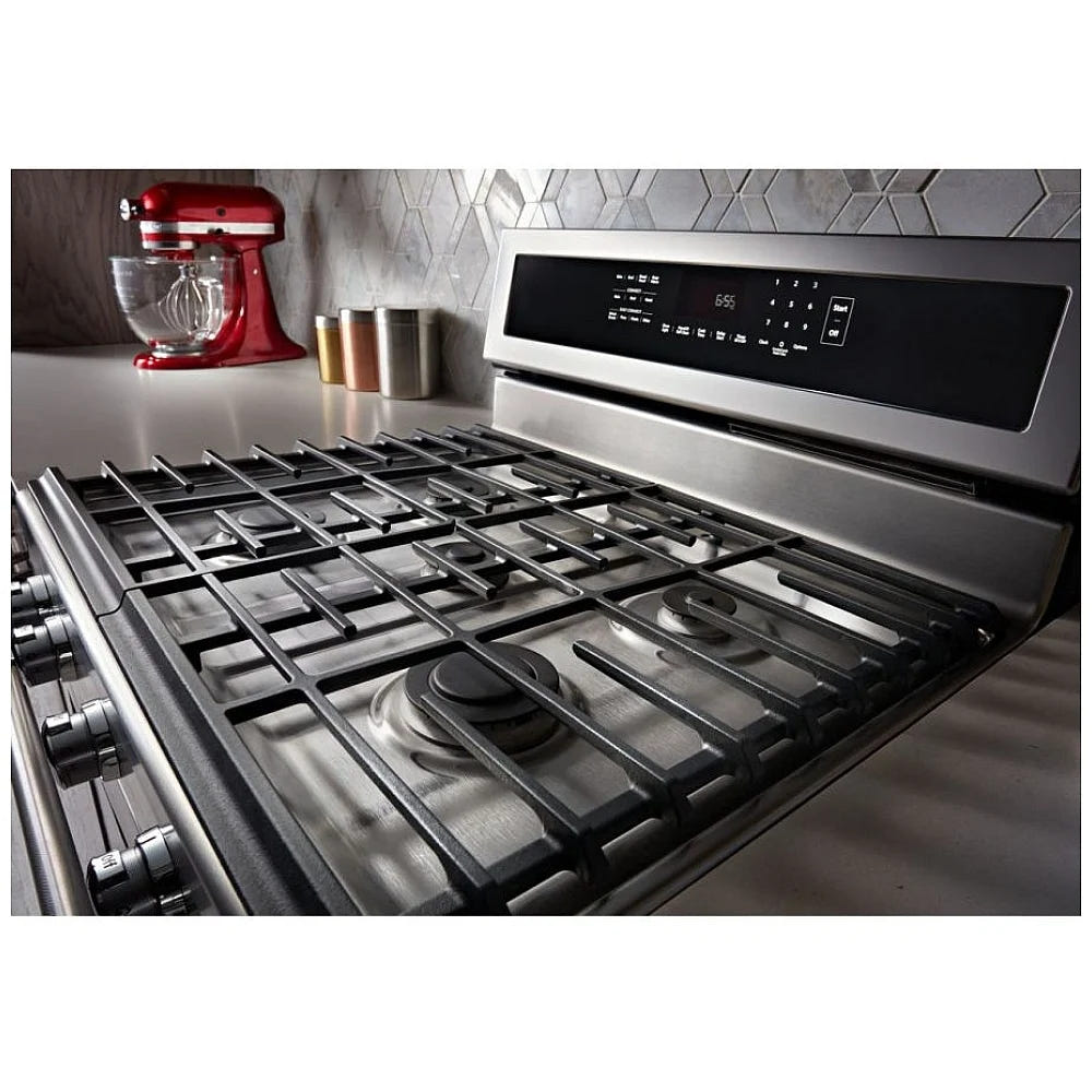 KitchenAid KFGG500EWH 燃气灶