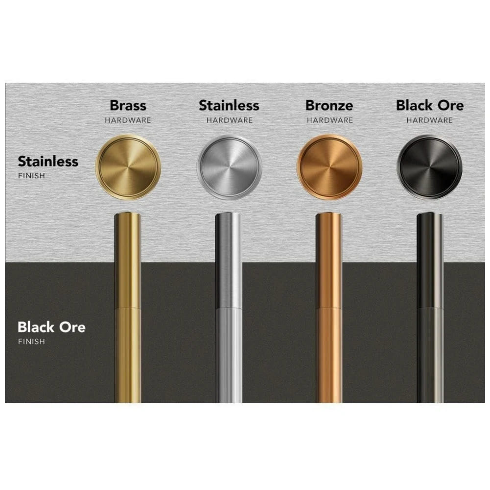 KitchenAid KFIS936SBE Induction Range, 5.1 cu. ft. Capacity, 36 inch Exterior Width, True Convection, 6 Burners, Air Fry, Self Clean, 3,700 W Highest Element, Black Ore colour, Even-Heat™