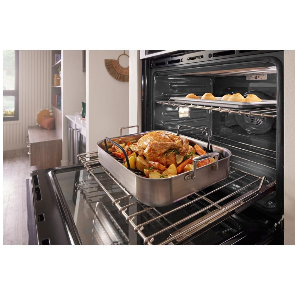 KitchenAid KOEC530PBS Microwave Wall Oven Combo