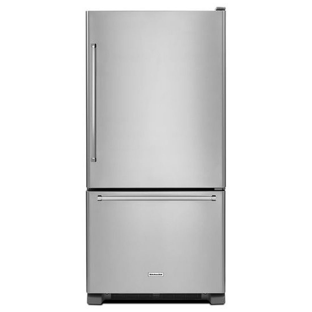 KitchenAid KRBR102ESS Bottom Freezer Refrigerator, 22.1 cu. ft. Capacity, ENERGY STAR Certified, Stainless Steel