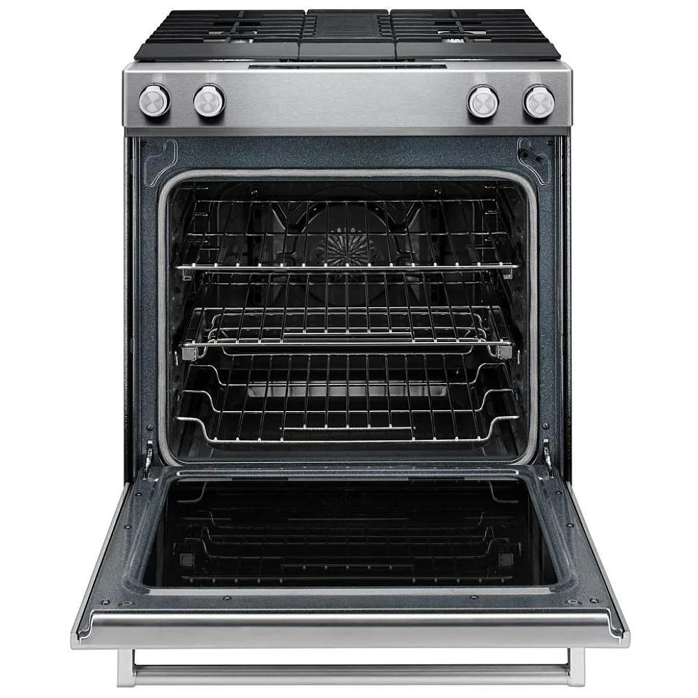 KitchenAid KSDG950ESS 双燃料炉灶