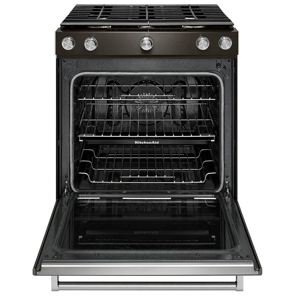 KitchenAid KSGG700EBS 燃气灶