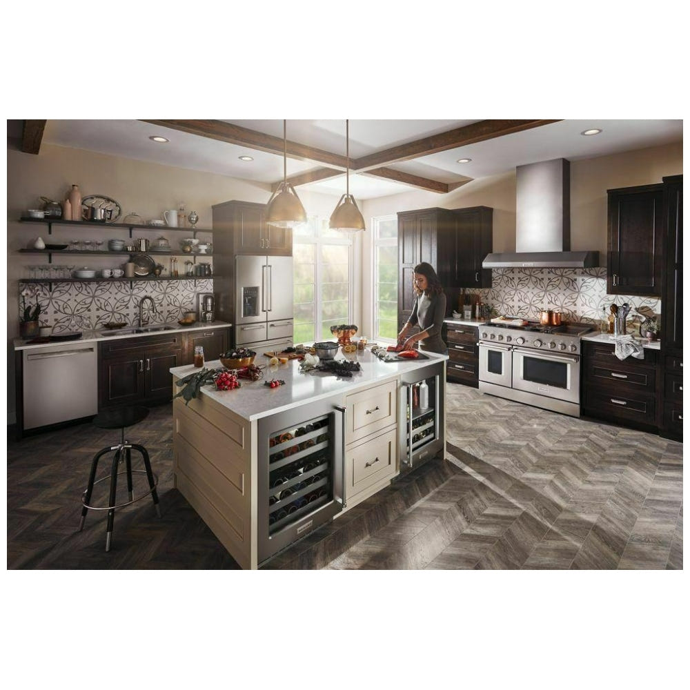 KitchenAid KUWL314KSS 台下式葡萄酒冷藏柜