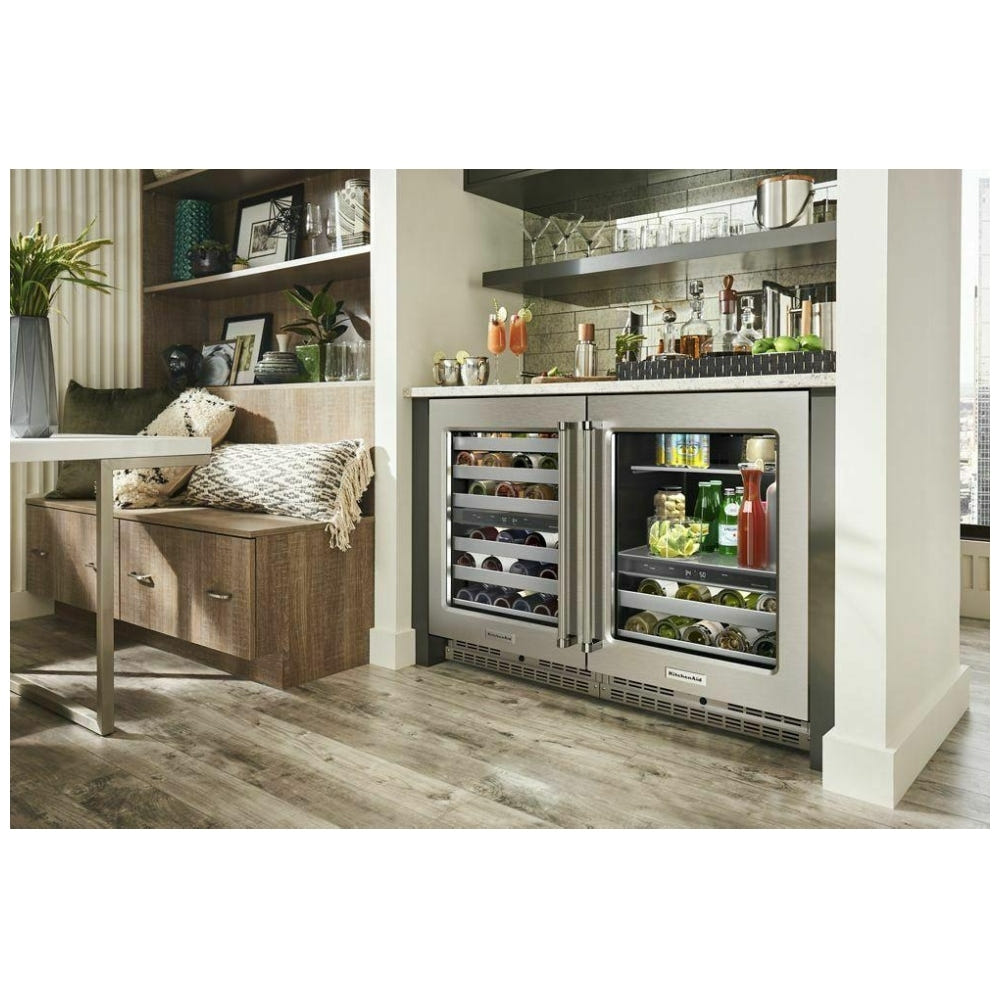 KitchenAid KUWL314KSS 台下式葡萄酒冷藏柜