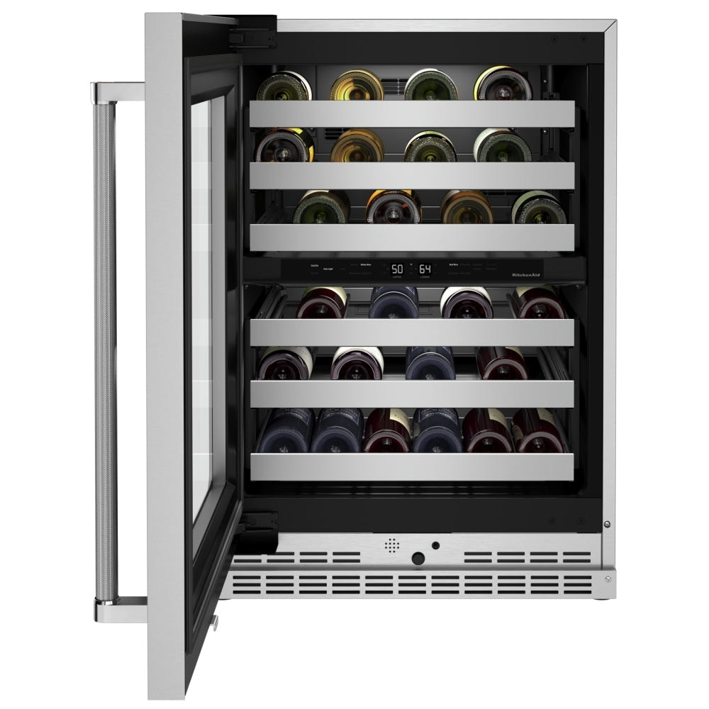 KitchenAid KUWL314KSS 台下式葡萄酒冷藏柜