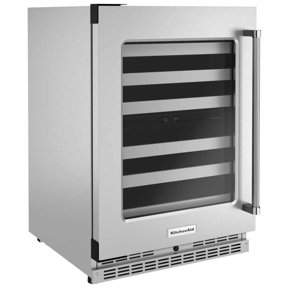 KitchenAid KUWL314KSS 台下式葡萄酒冷藏柜