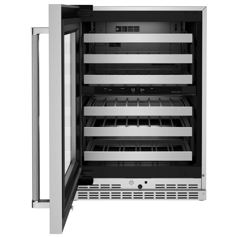 KitchenAid KUWL314KSS 台下式葡萄酒冷藏柜
