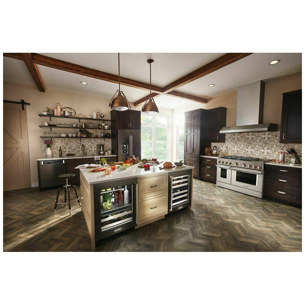 KitchenAid KUWR314KBS 台下式葡萄酒冷藏柜