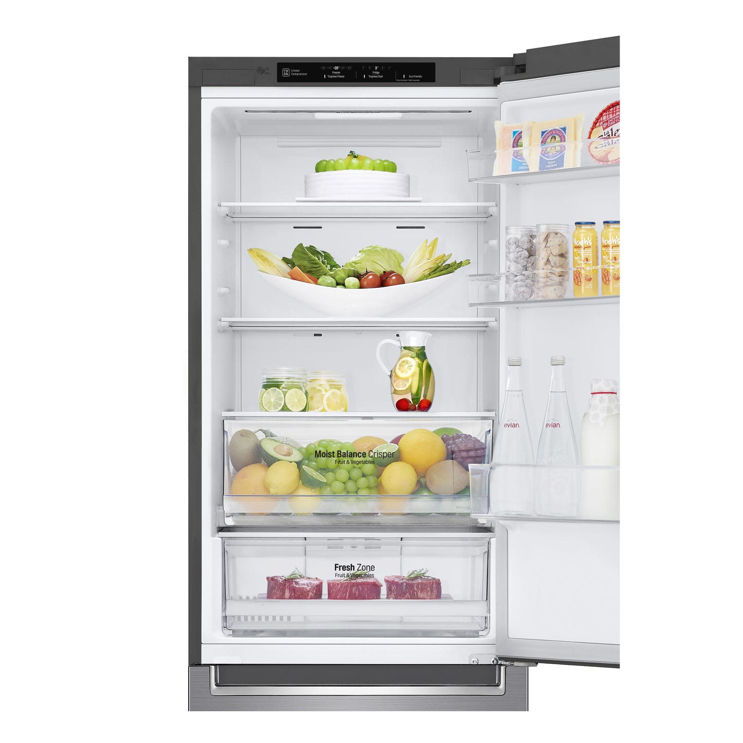 LG LBNC12231V Bottom Freezer Refrigerator