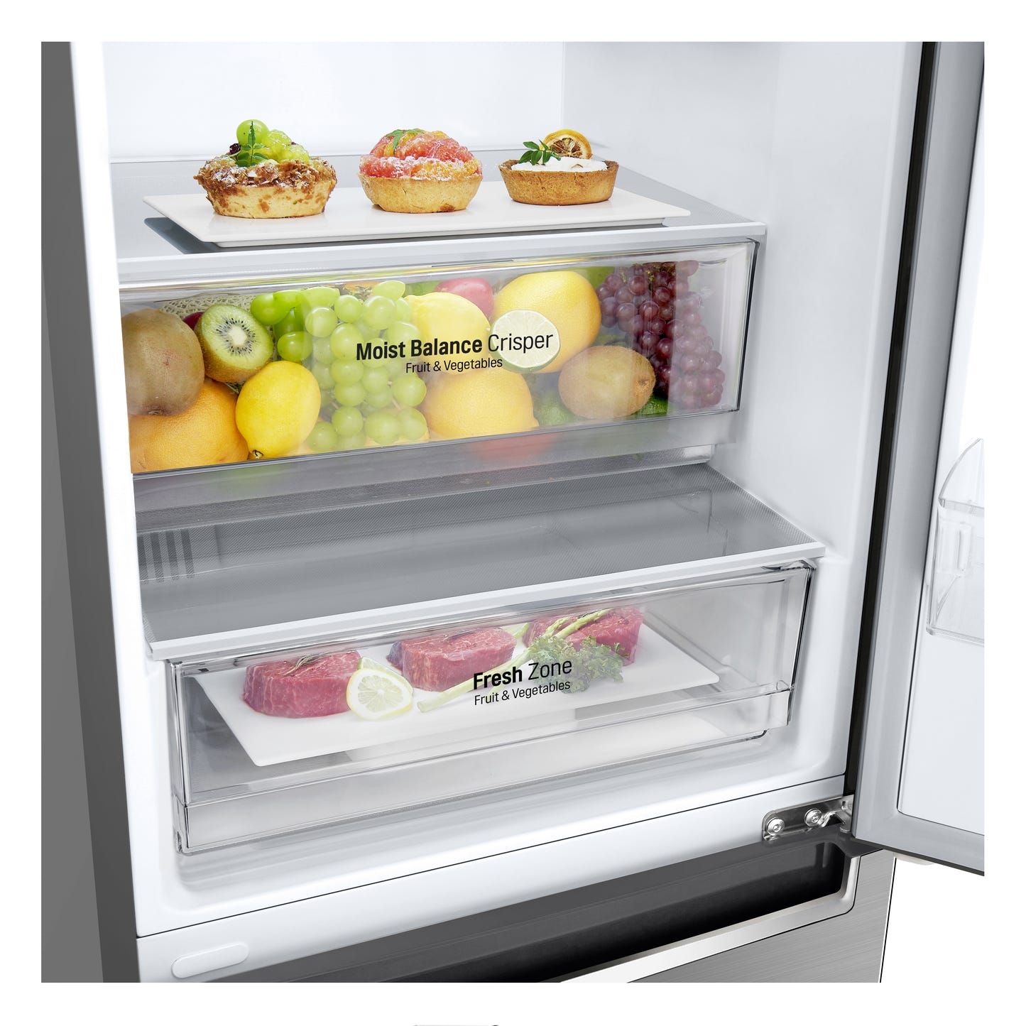 LG LBNC12231V Bottom Freezer Refrigerator