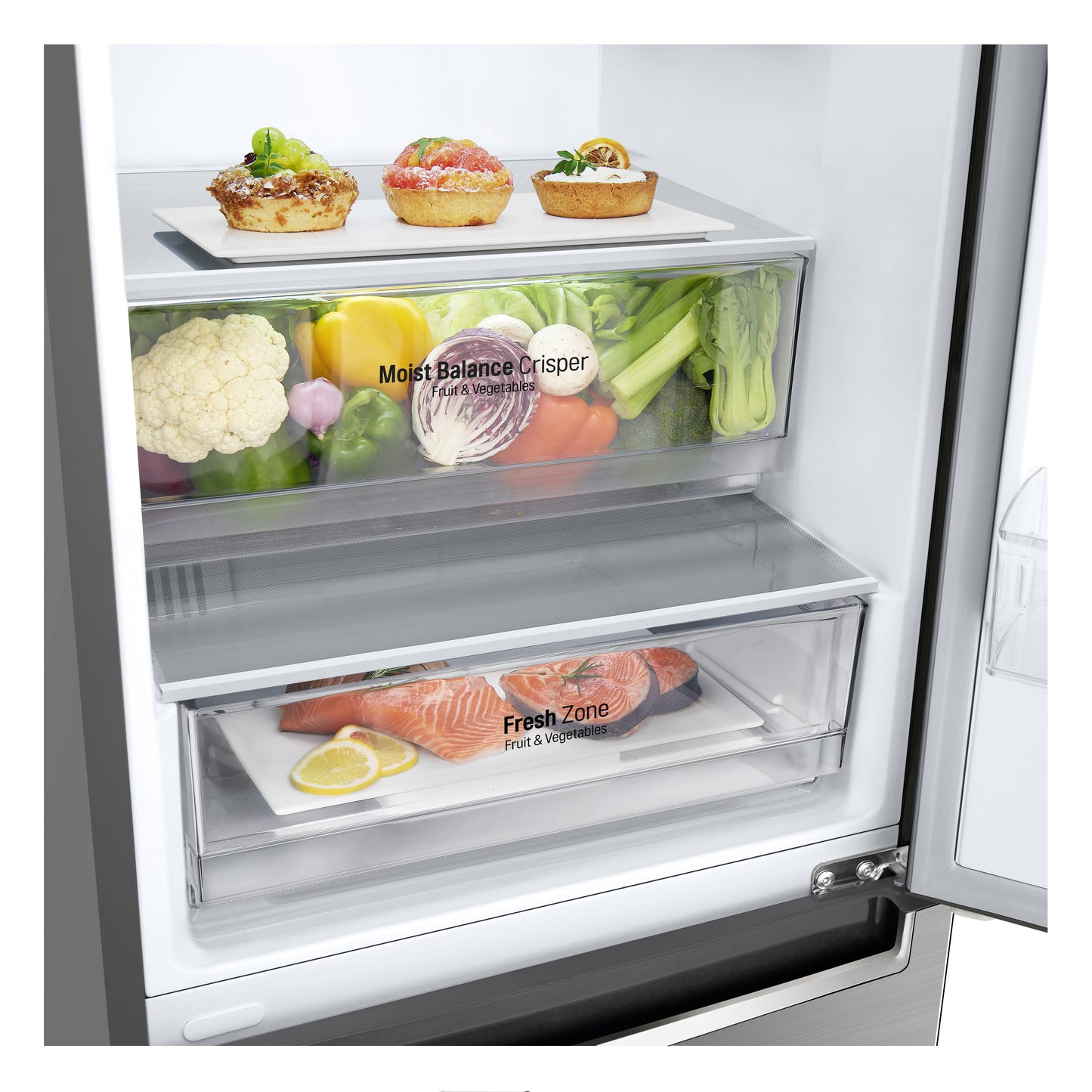 LG LBNC12231V Bottom Freezer Refrigerator