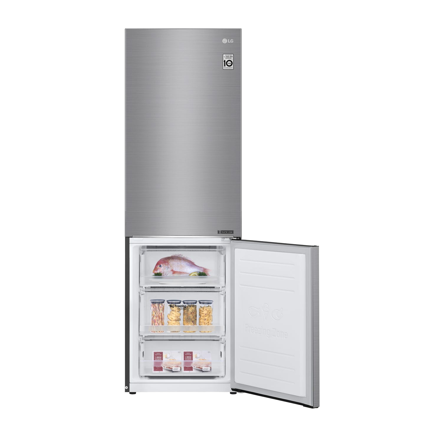LG LBNC12231V Bottom Freezer Refrigerator
