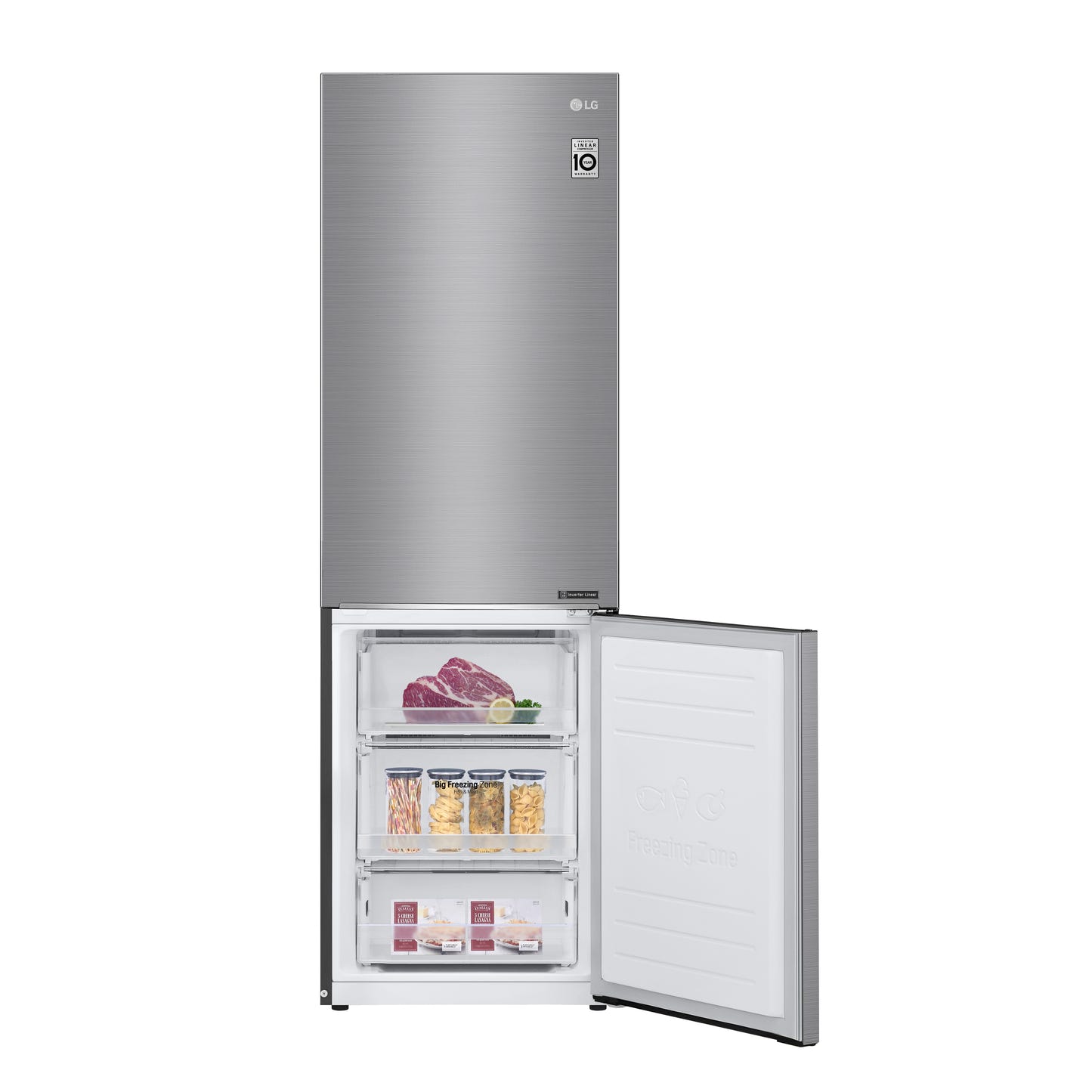 LG LBNC12231V Bottom Freezer Refrigerator