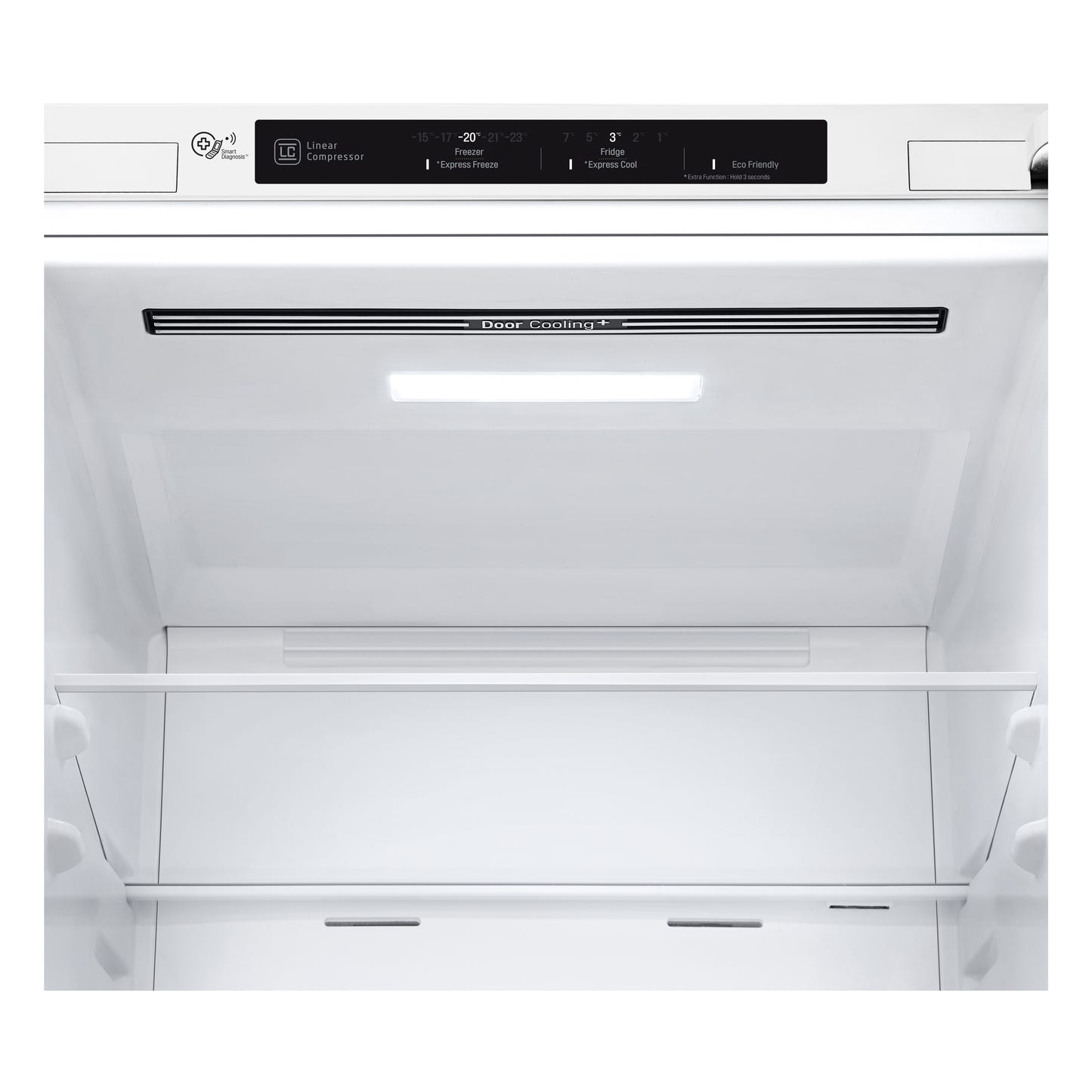 LG LBNC12231W Bottom Freezer Counter Depth Refrigerator