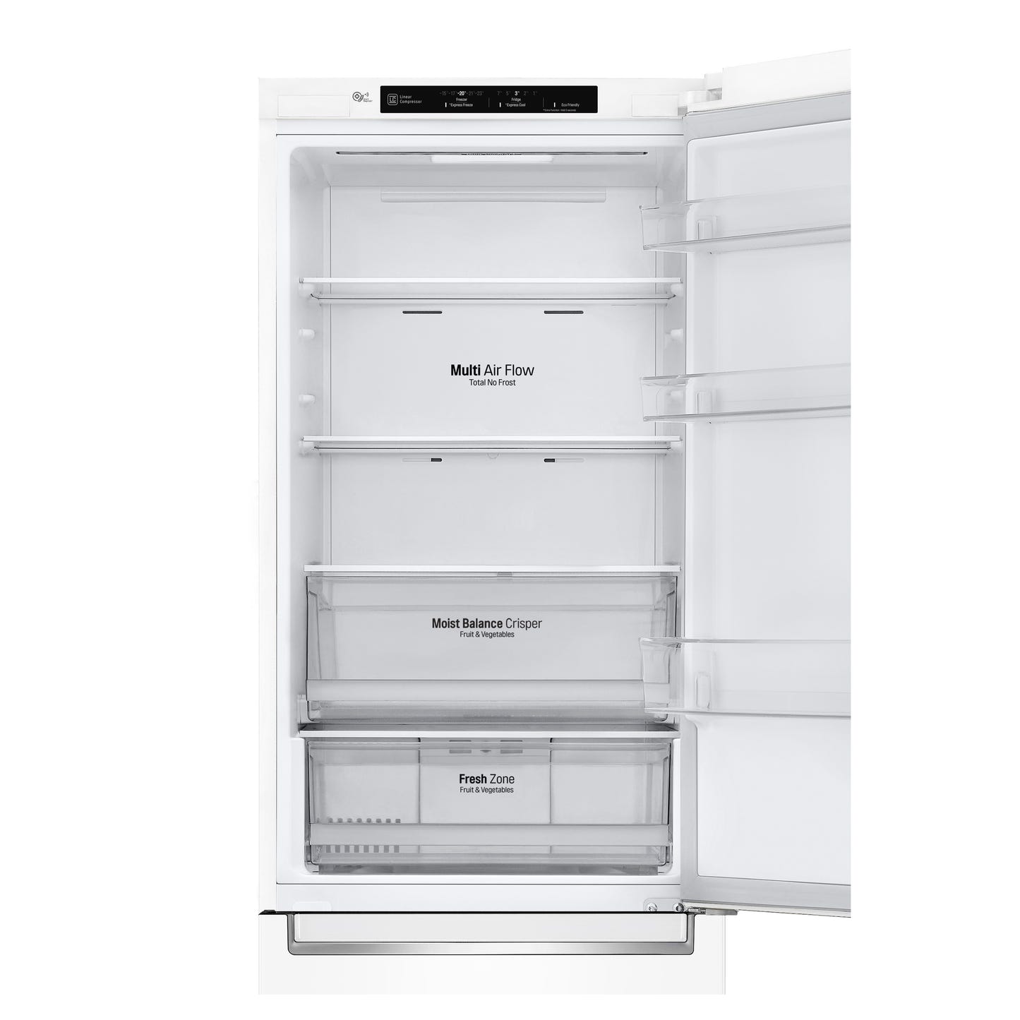LG LBNC12231W Bottom Freezer Counter Depth Refrigerator