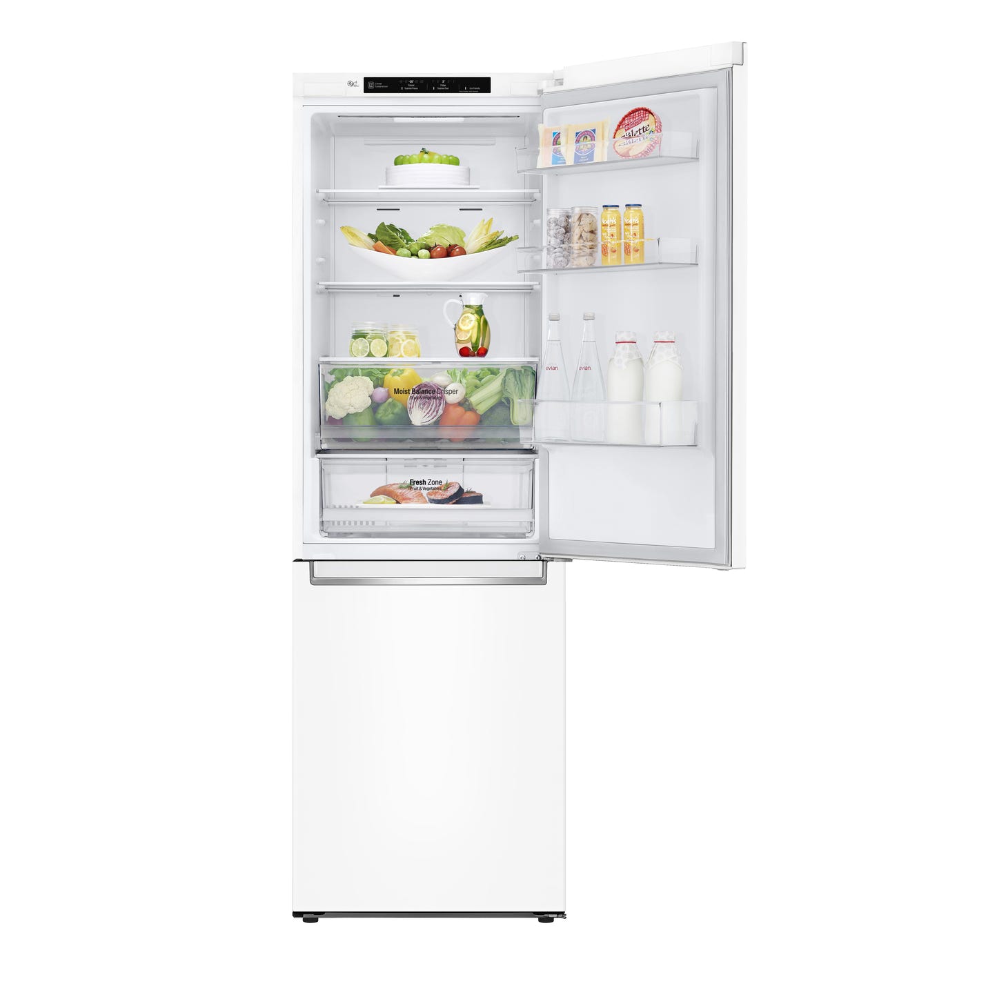 LG LBNC12231W Bottom Freezer Counter Depth Refrigerator
