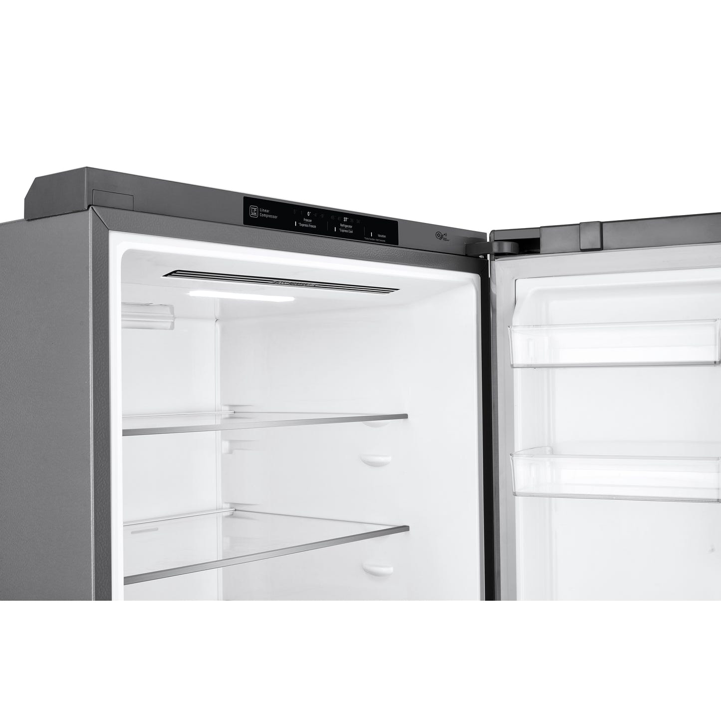 28" Counter Depth Bottom Freezer with Door Cooling+ and Flip-up Shelf, 15 cu.ft. LBNC15251V
