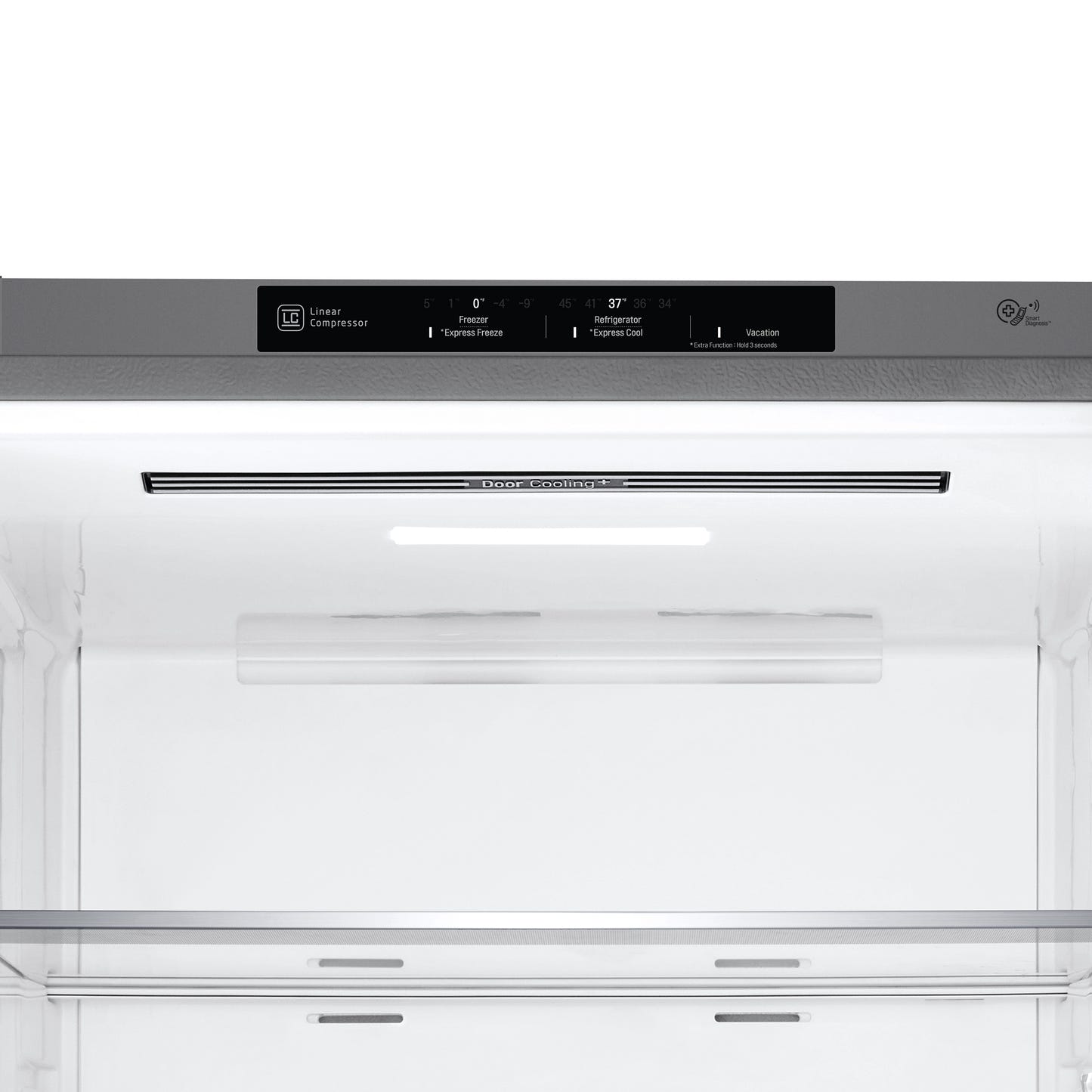 28" Counter Depth Bottom Freezer with Door Cooling+ and Flip-up Shelf, 15 cu.ft. LBNC15251V