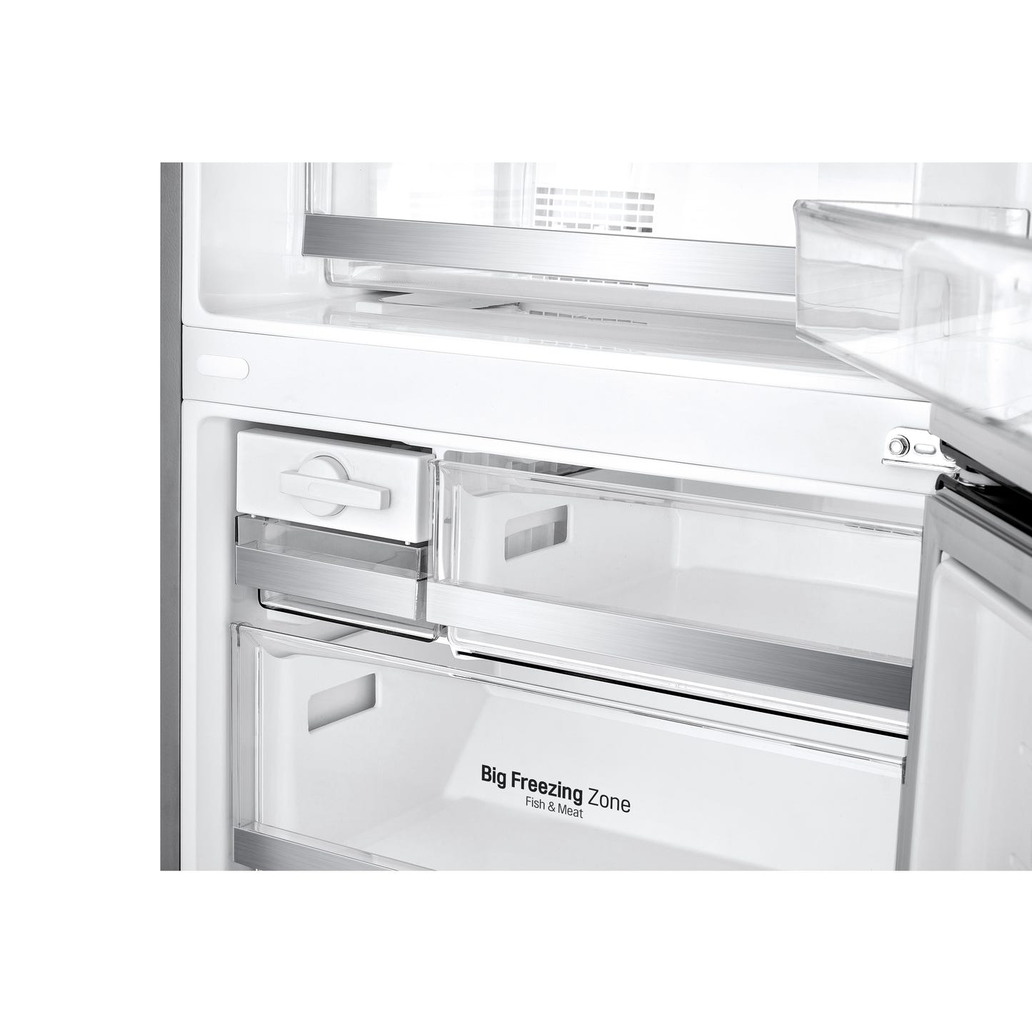 28" Counter Depth Bottom Freezer with Door Cooling+ and Flip-up Shelf, 15 cu.ft. LBNC15251V