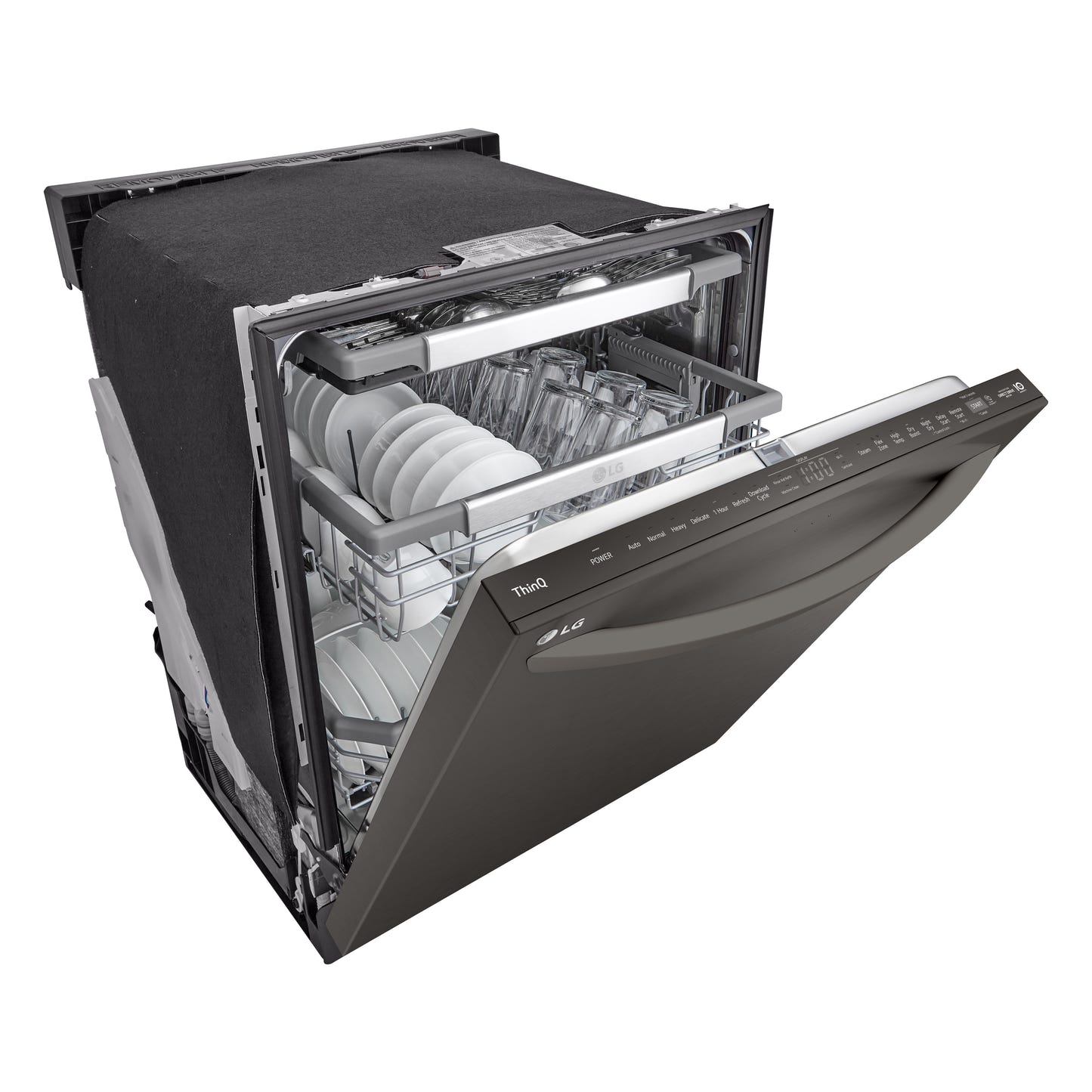 Smart Top Control Dishwasher with 1-Hour Wash & Dry, QuadWash Pro™, TrueSteam® and Dynamic Heat Dry™ LDTH7972D