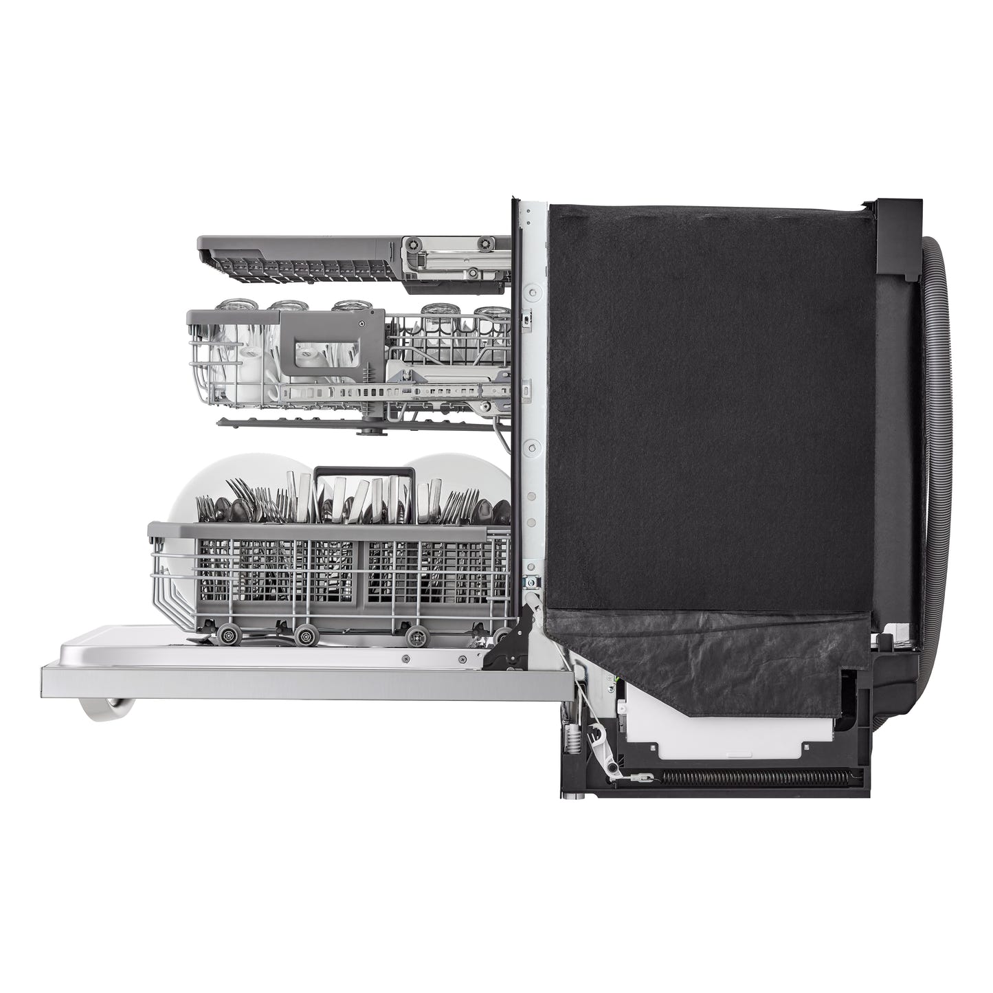 Smart Top Control Dishwasher with 1-Hour Wash & Dry, QuadWash Pro®, TrueSteam®, and Dynamic Heat Dry™ LDTH7972S