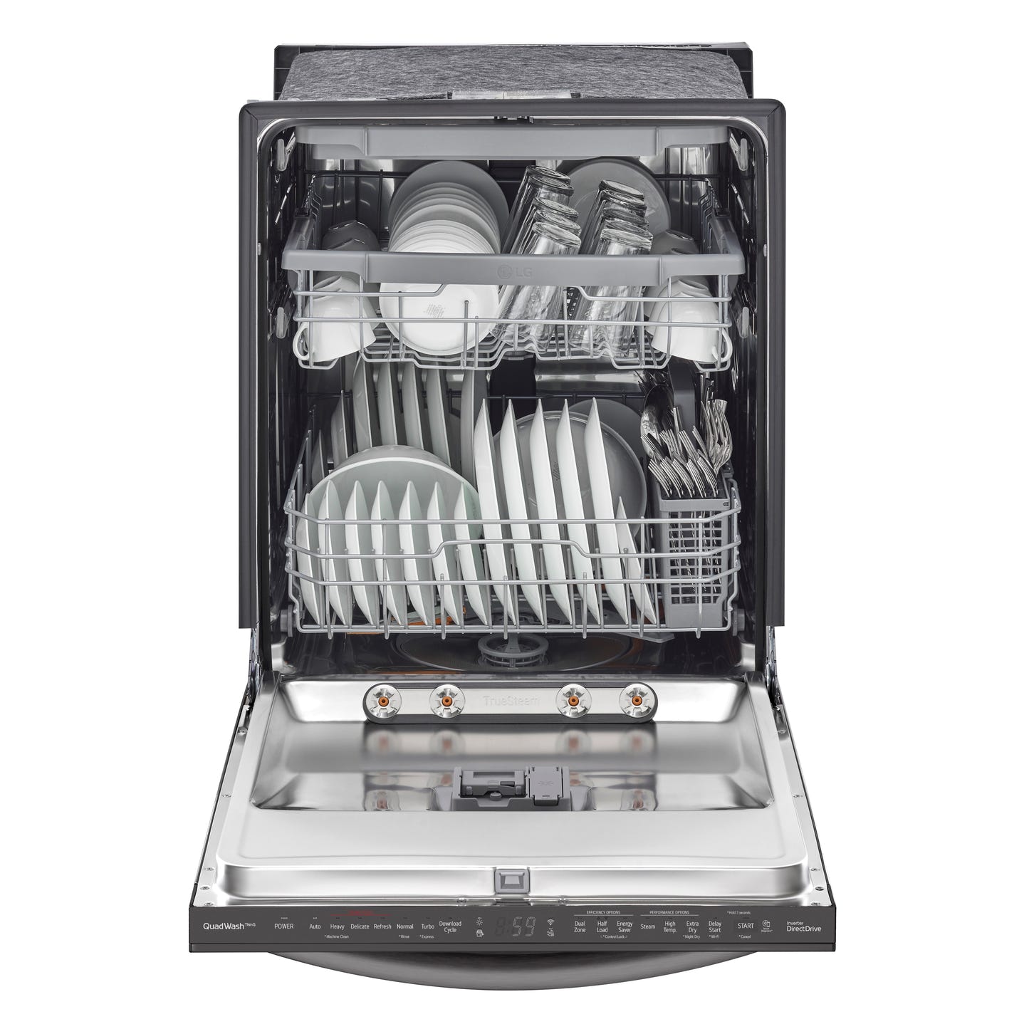 Top Control Wi-Fi Enabled Dishwasher with TrueSteam® and 3rd Rack LDTS5552D