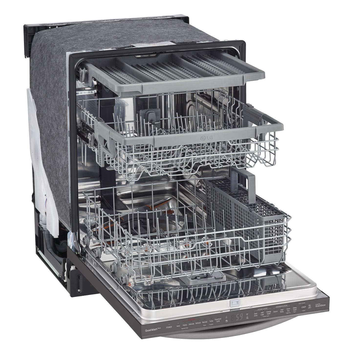 Top Control Wi-Fi Enabled Dishwasher with TrueSteam® and 3rd Rack LDTS5552D