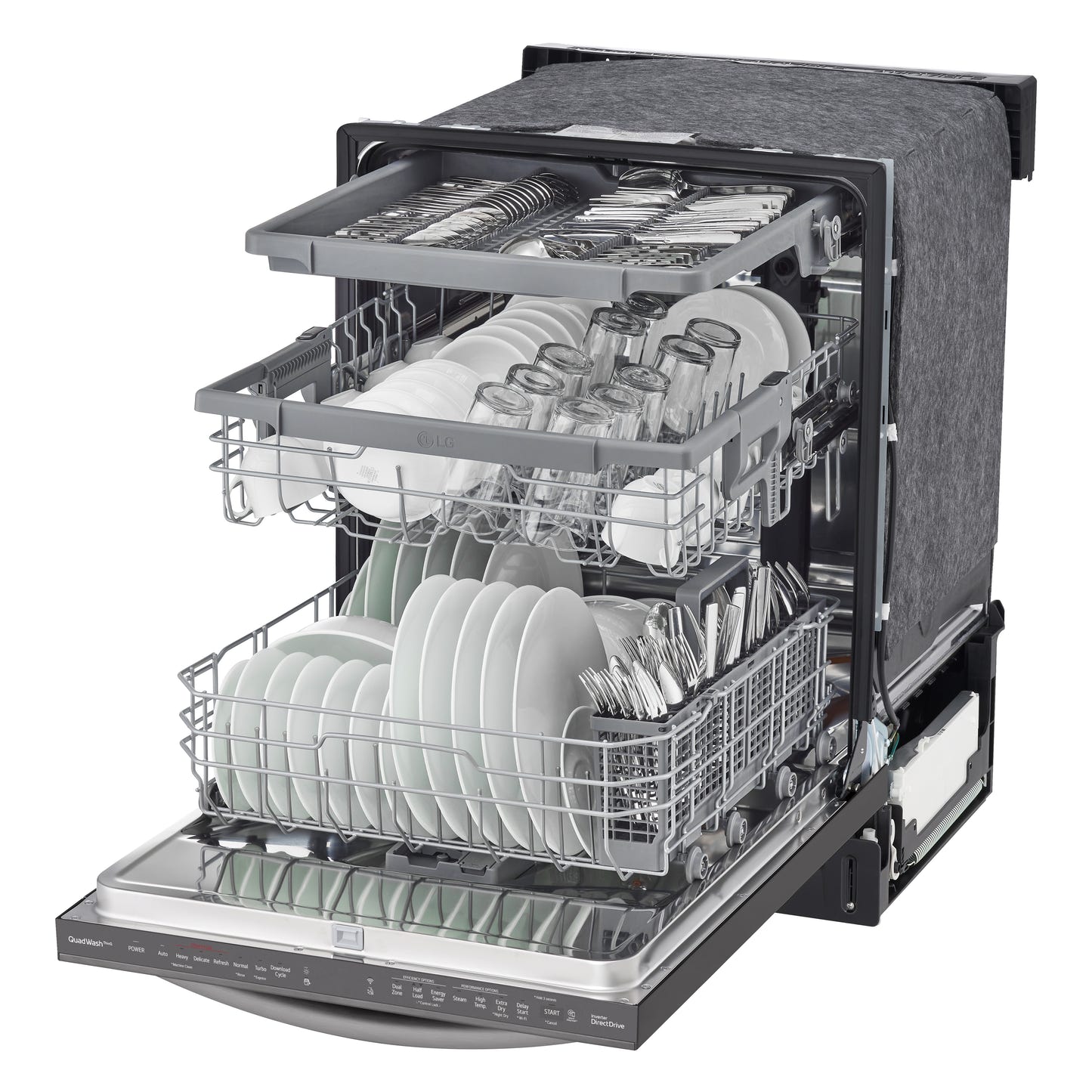Top Control Wi-Fi Enabled Dishwasher with TrueSteam® and 3rd Rack LDTS5552D