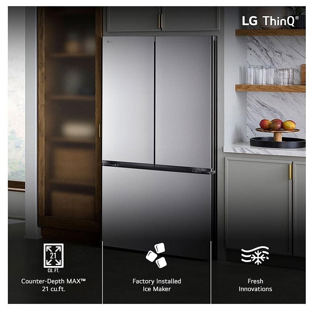 LG LF21C6200S Bottom Freezer Counter Depth French Door Refrigerator