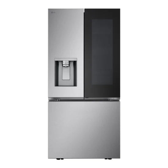 LG LF25S6560S French Door Refrigerator, 33 inch Width, 24.5 cu. ft. Capacity, Water Dispenser (Exterior), Ice Dispenser (Thru Door), Stainless Steel colour