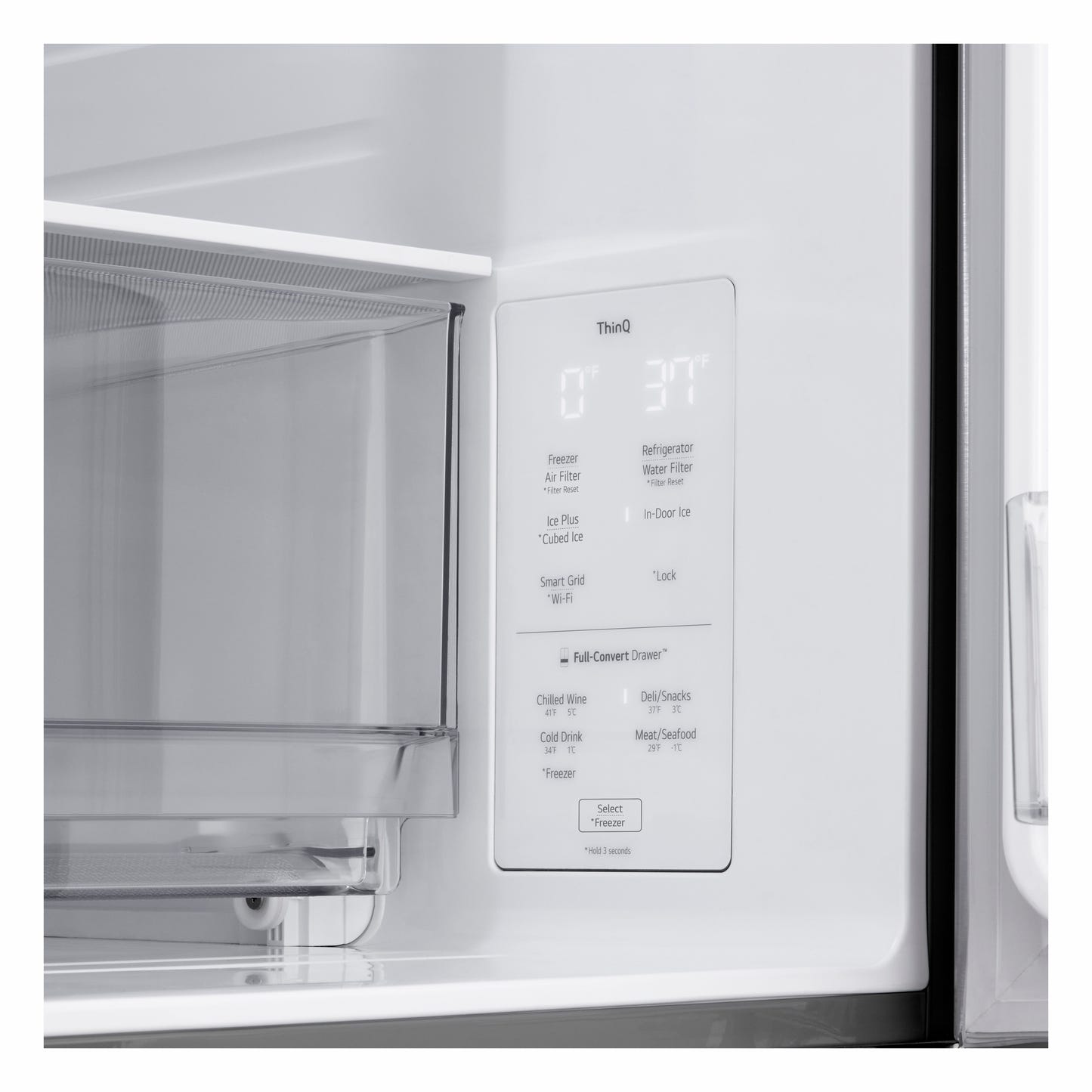 LG LF29S8330S Bottom Freezer French Door Refrigerator