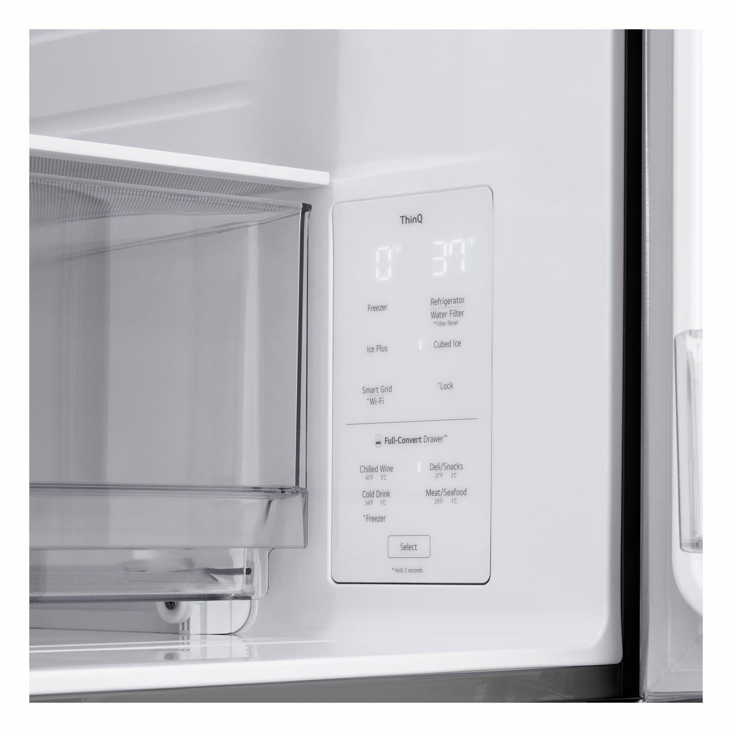 LG LF30S8210S Bottom Freezer French Door Refrigerator