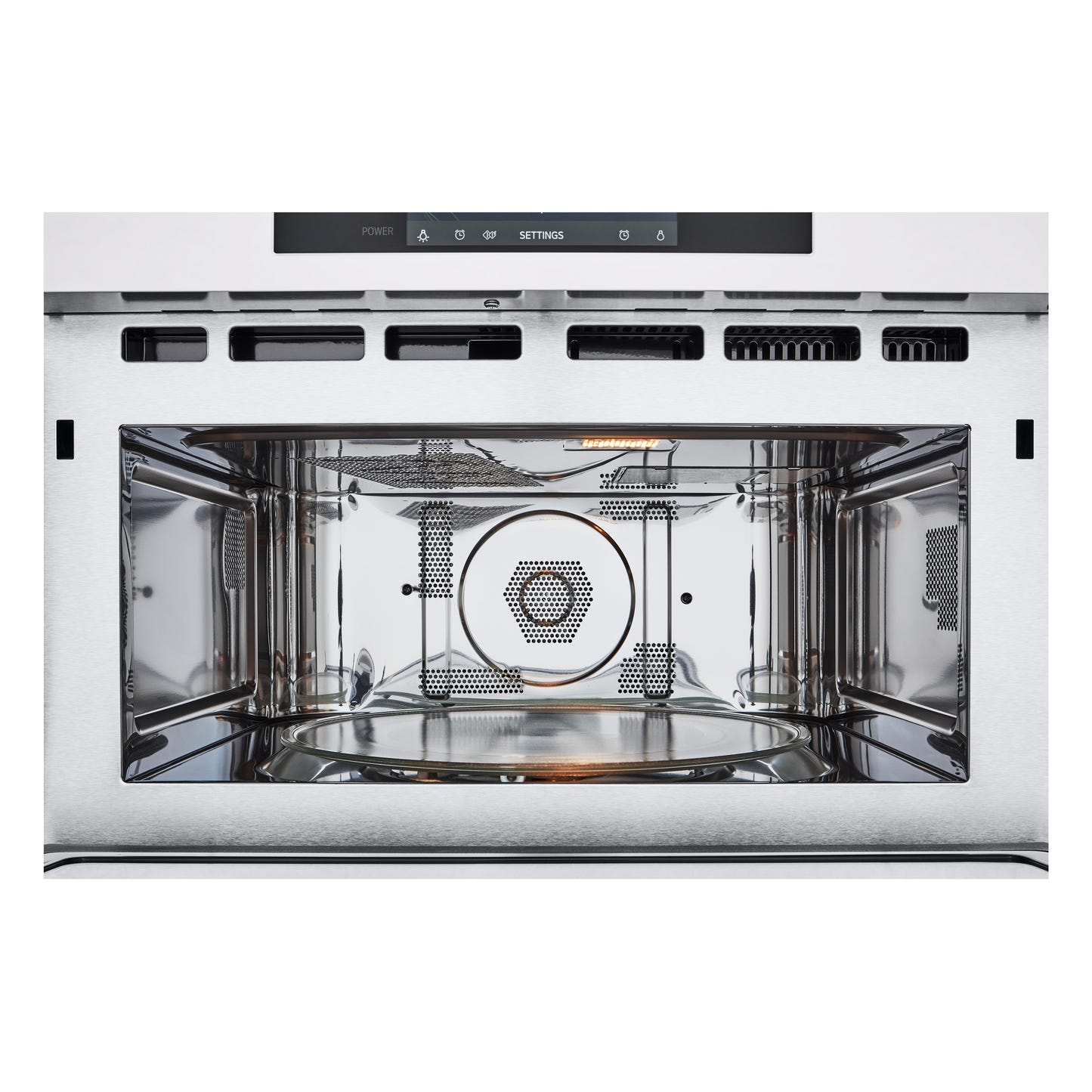 LG STUDIO Essence White 1.7/ 4.7 cu.ft. Combination Double Wall Oven WCES6428N