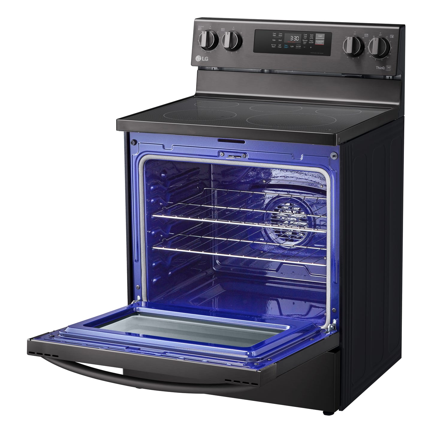 6.3 cu ft. Smart Wi-Fi Enabled Fan Convection Electric Ranges with Air Fry & EasyClean® LREL6323D