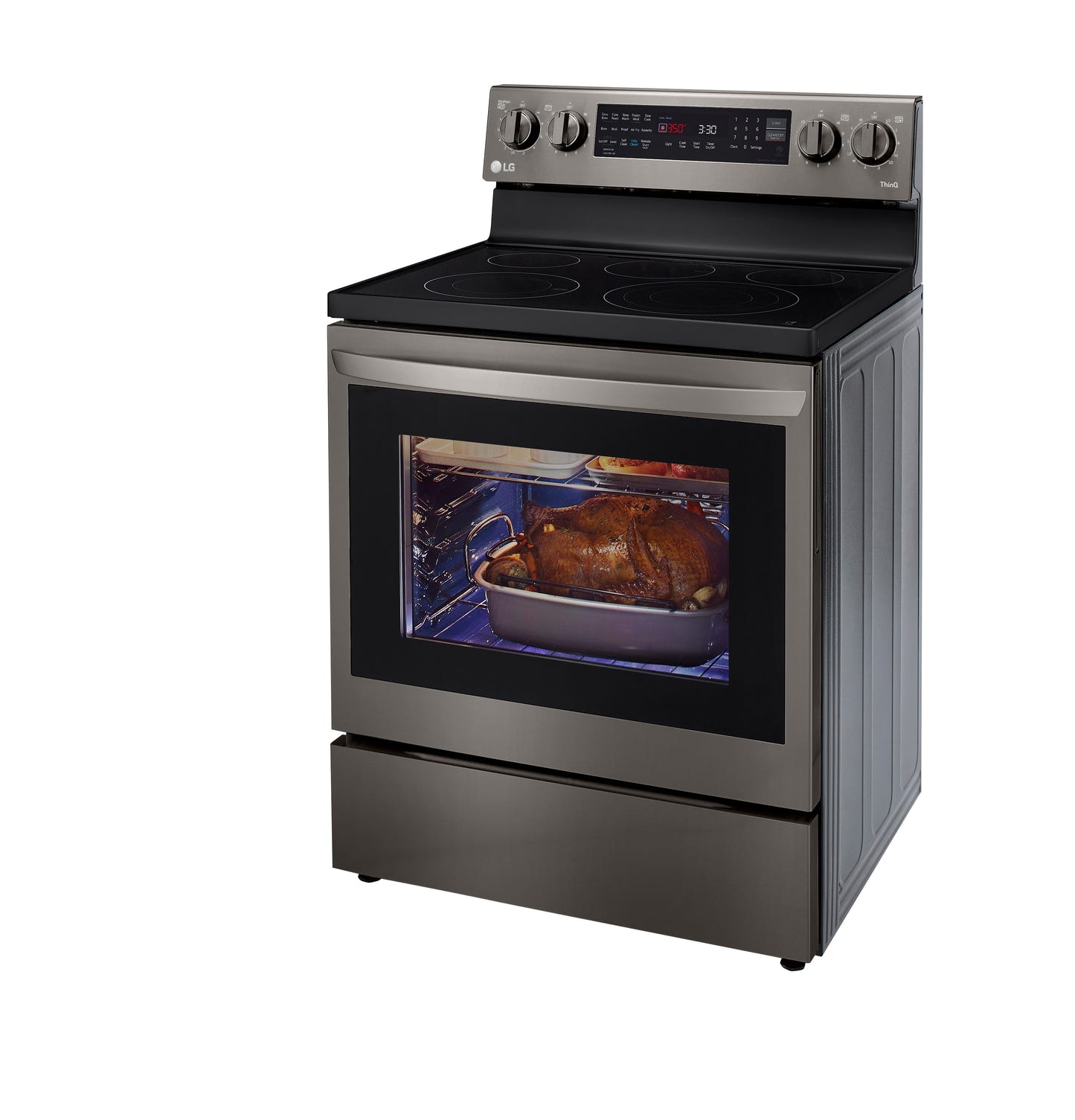 6.3 cu.ft. Air Fry InstaView ThinQ® Electric Ranges LREL6325D