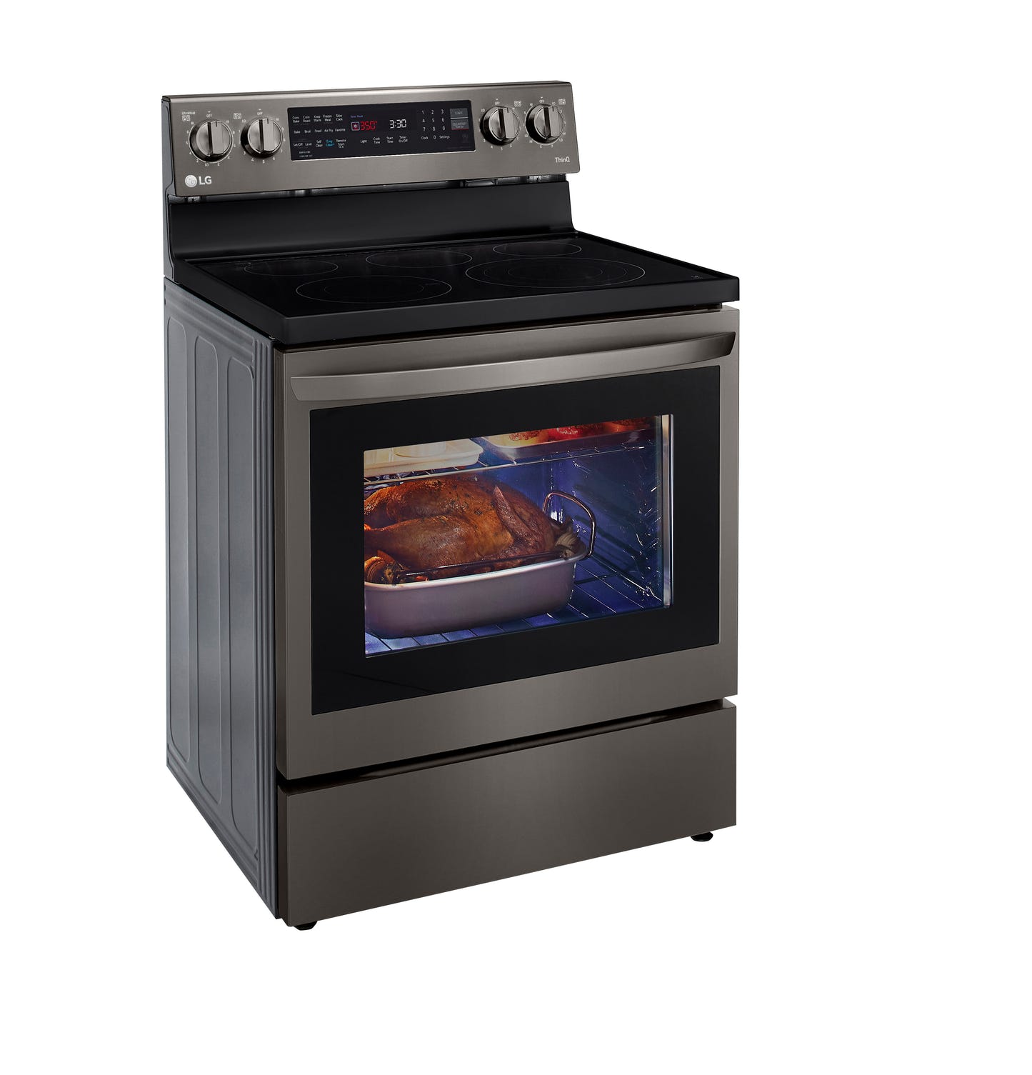 6.3 cu.ft. Air Fry InstaView ThinQ® Electric Ranges LREL6325D