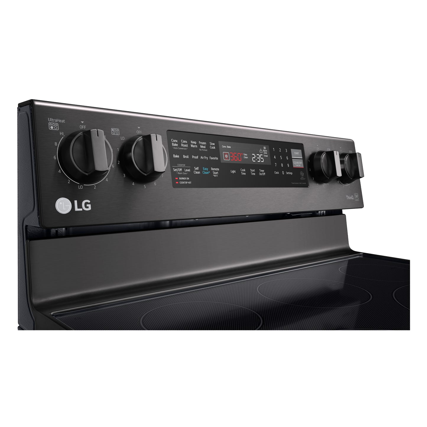 6.3 cu.ft. Air Fry InstaView ThinQ® Electric Ranges LREL6325D
