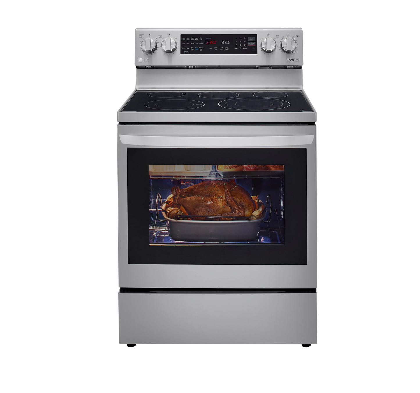 6.3 cu.ft. Air Fry InstaView ThinQ® Electric Ranges LREL6325F