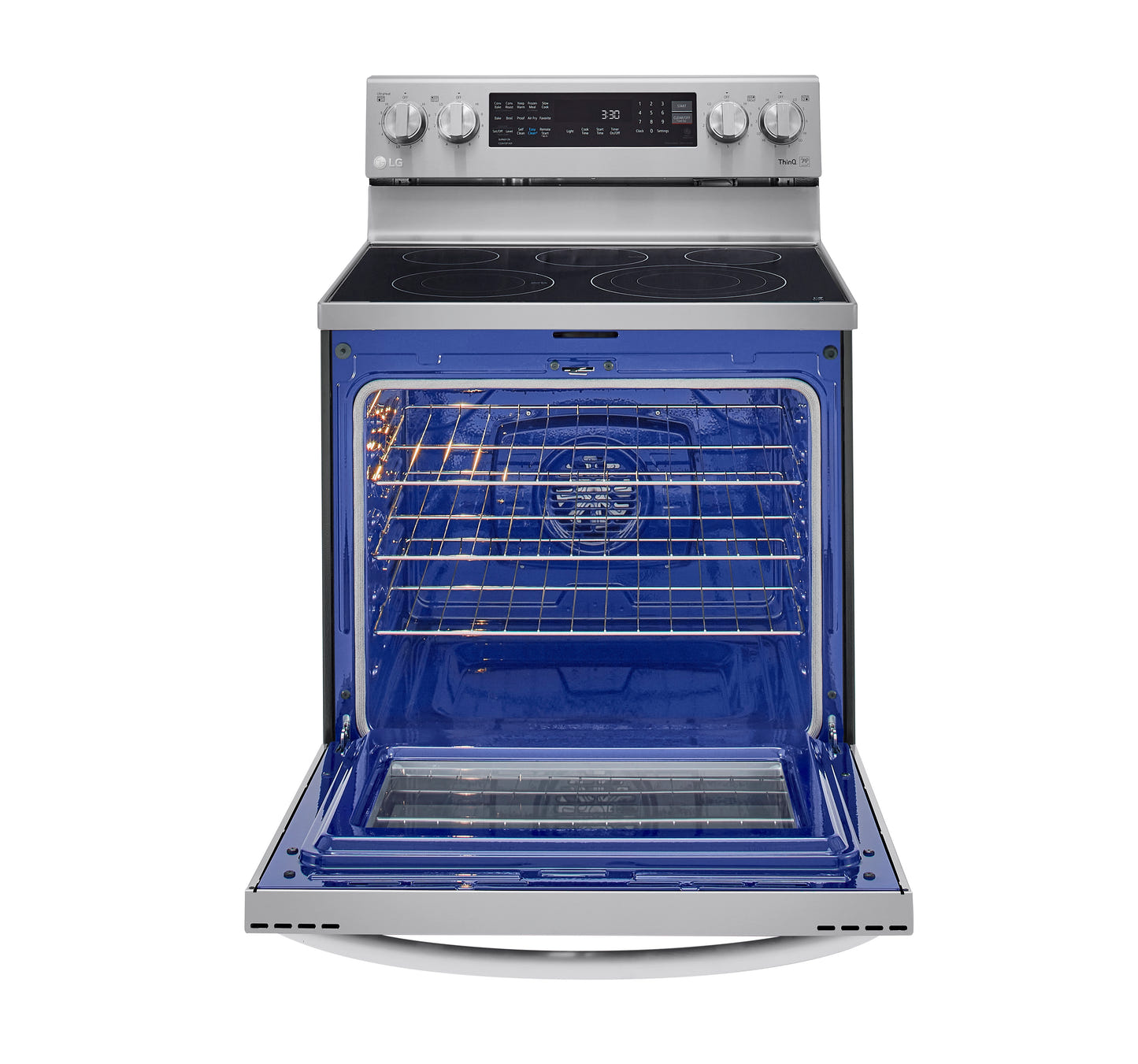 6.3 cu.ft. Air Fry InstaView ThinQ® Electric Ranges LREL6325F