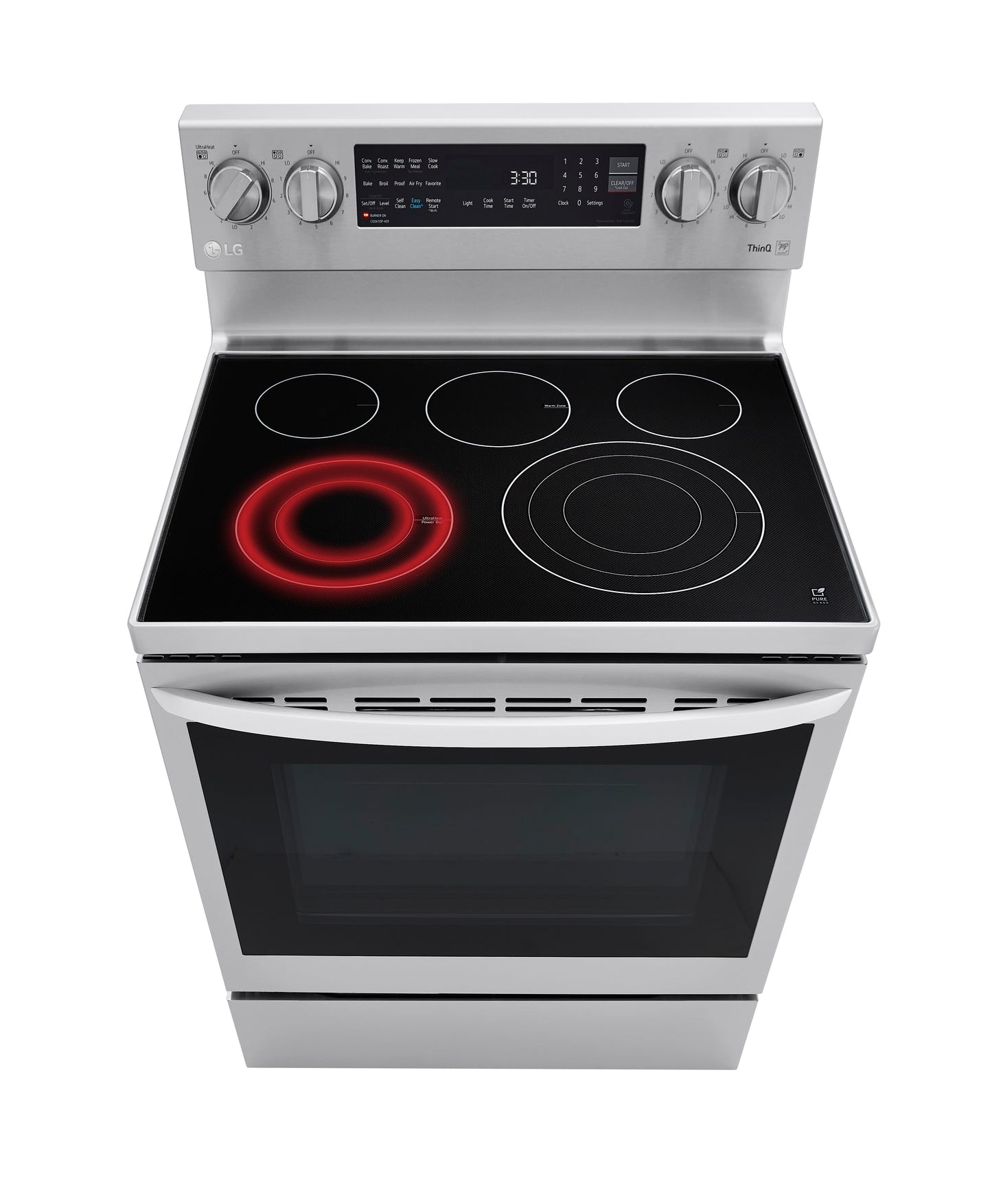 6.3 cu.ft. Air Fry InstaView ThinQ® Electric Ranges LREL6325F