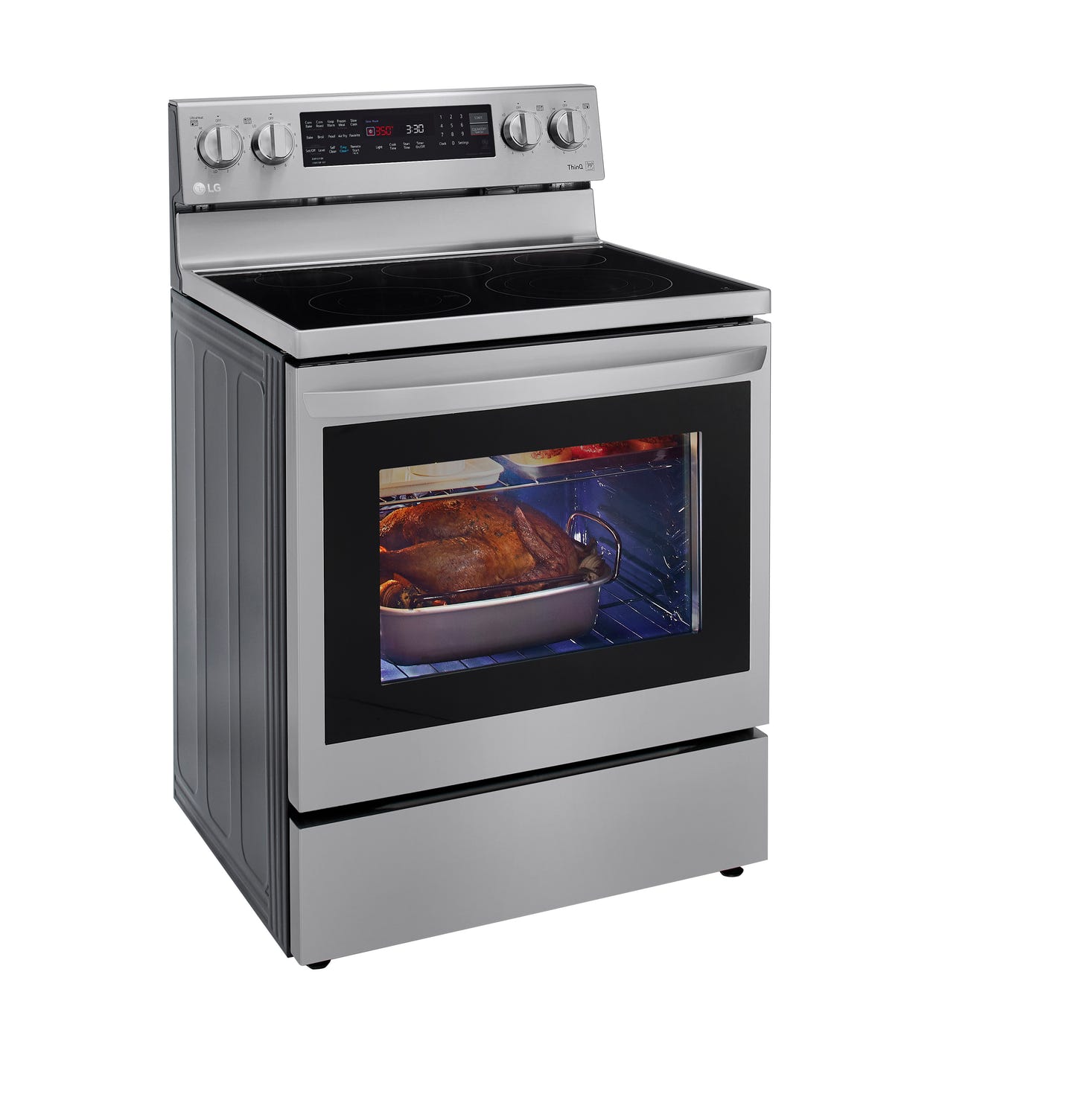 6.3 cu.ft. Air Fry InstaView ThinQ® Electric Ranges LREL6325F