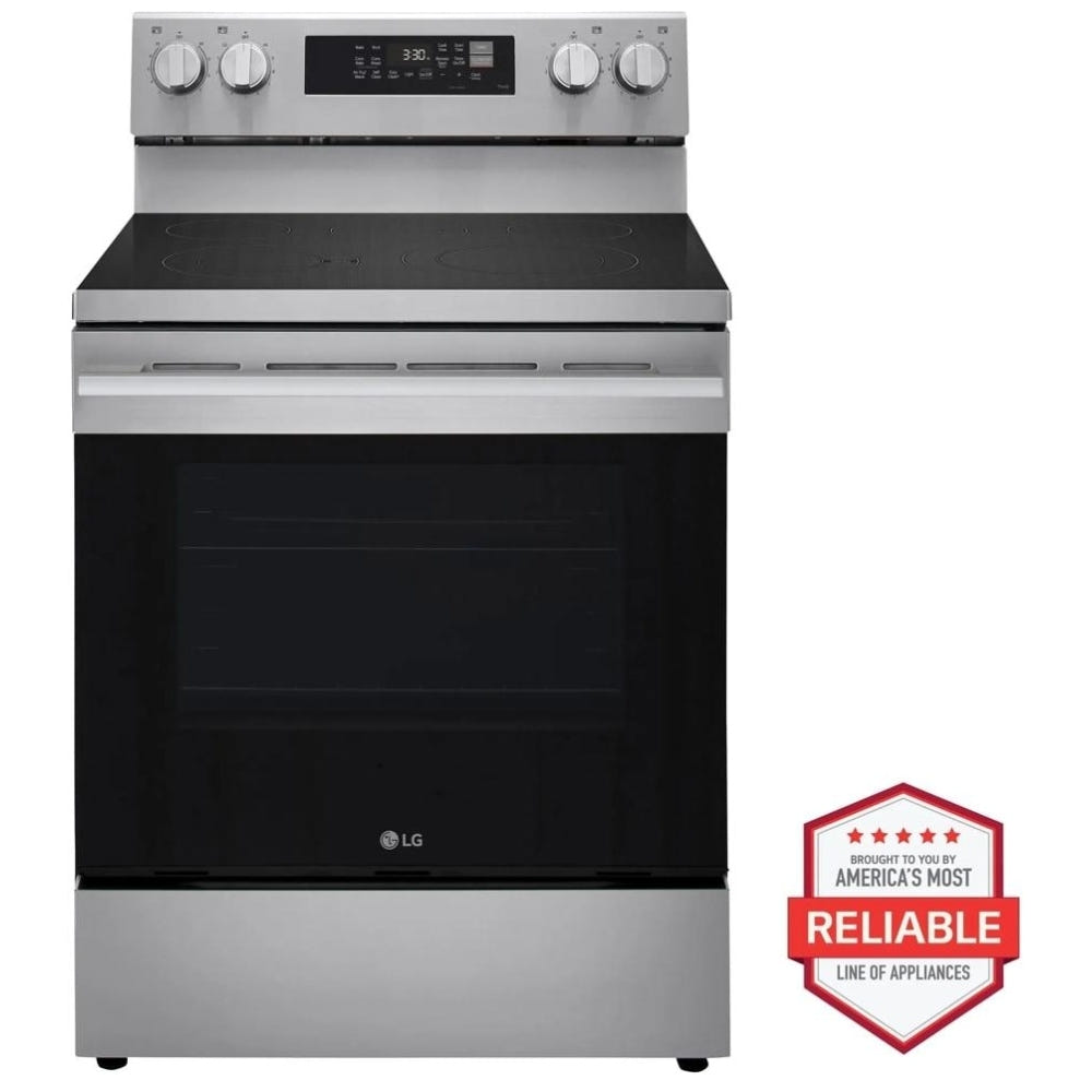 LG LREN6323YE 30" ThinQ® 6.3 cu.ft. Electric Ranges