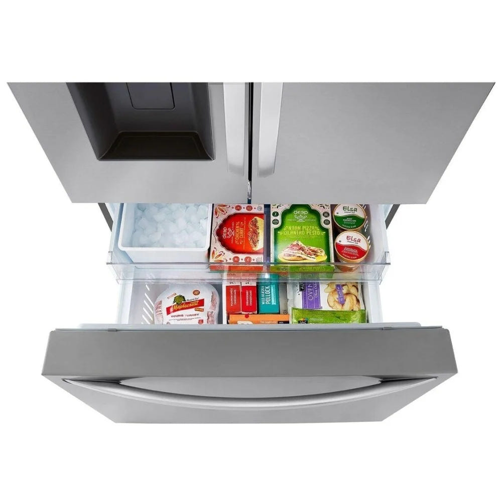 LG LRFXS3106S Bottom Freezer French Door Refrigerator