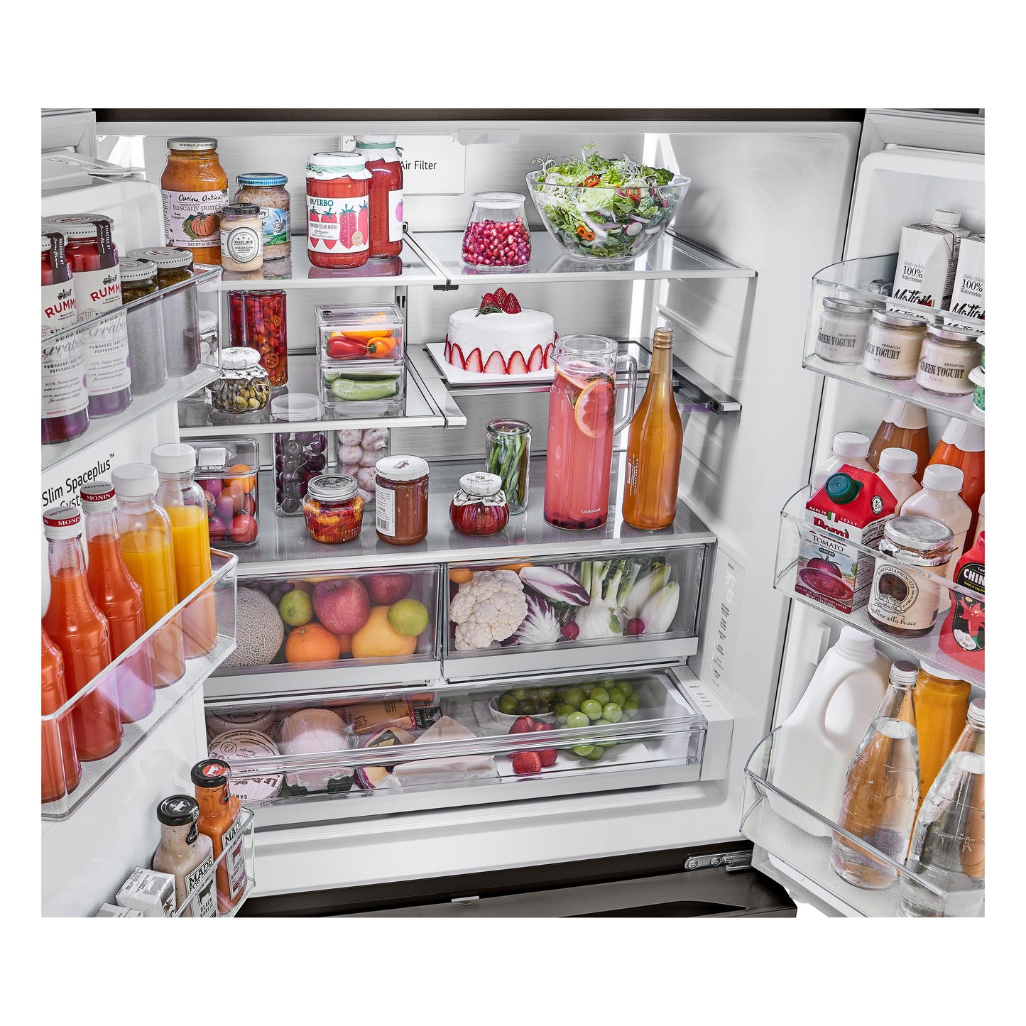 LG LRYXC2606D Counter Depth French Door Refrigerator