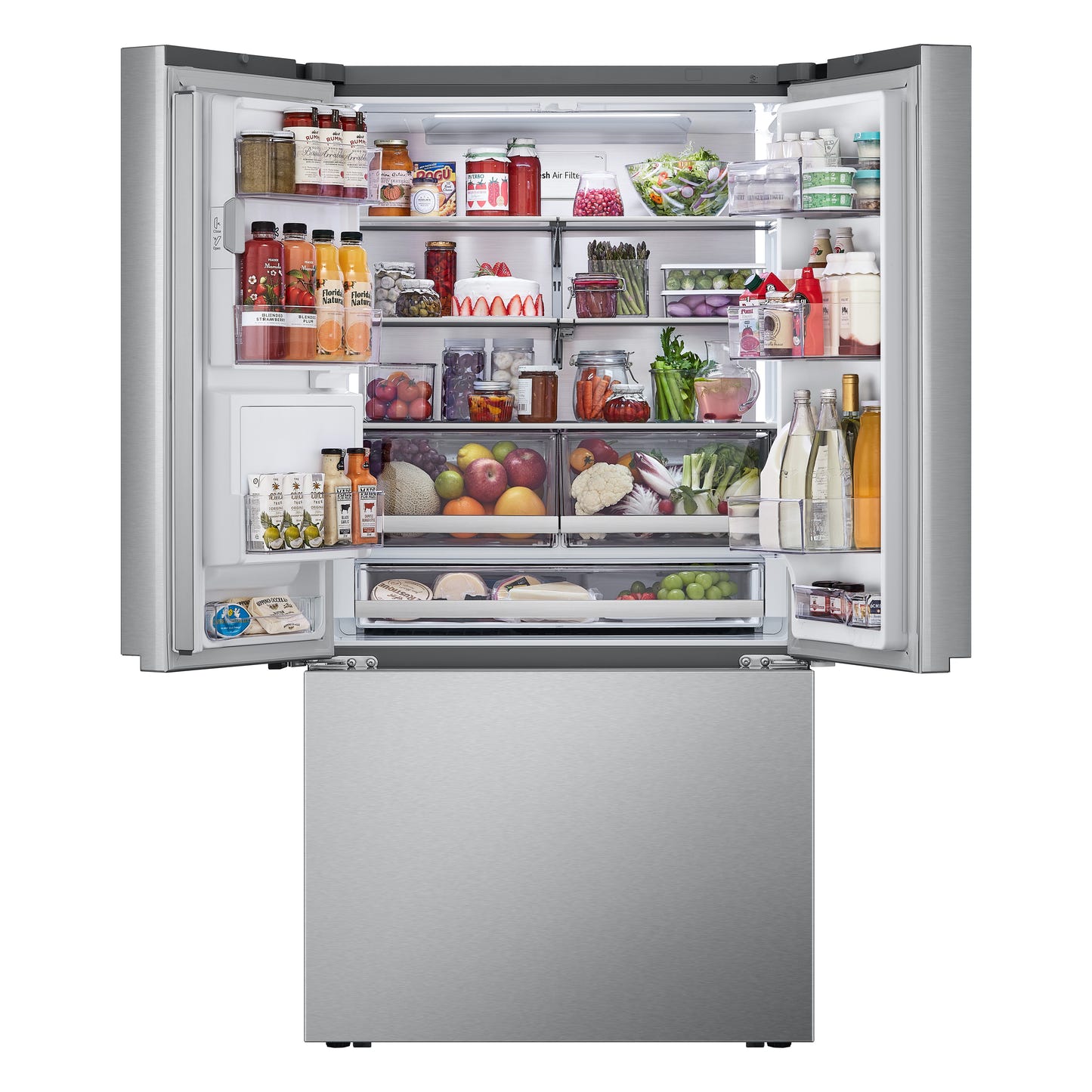 LG LRYXC2606S Counter Depth French Door Refrigerator