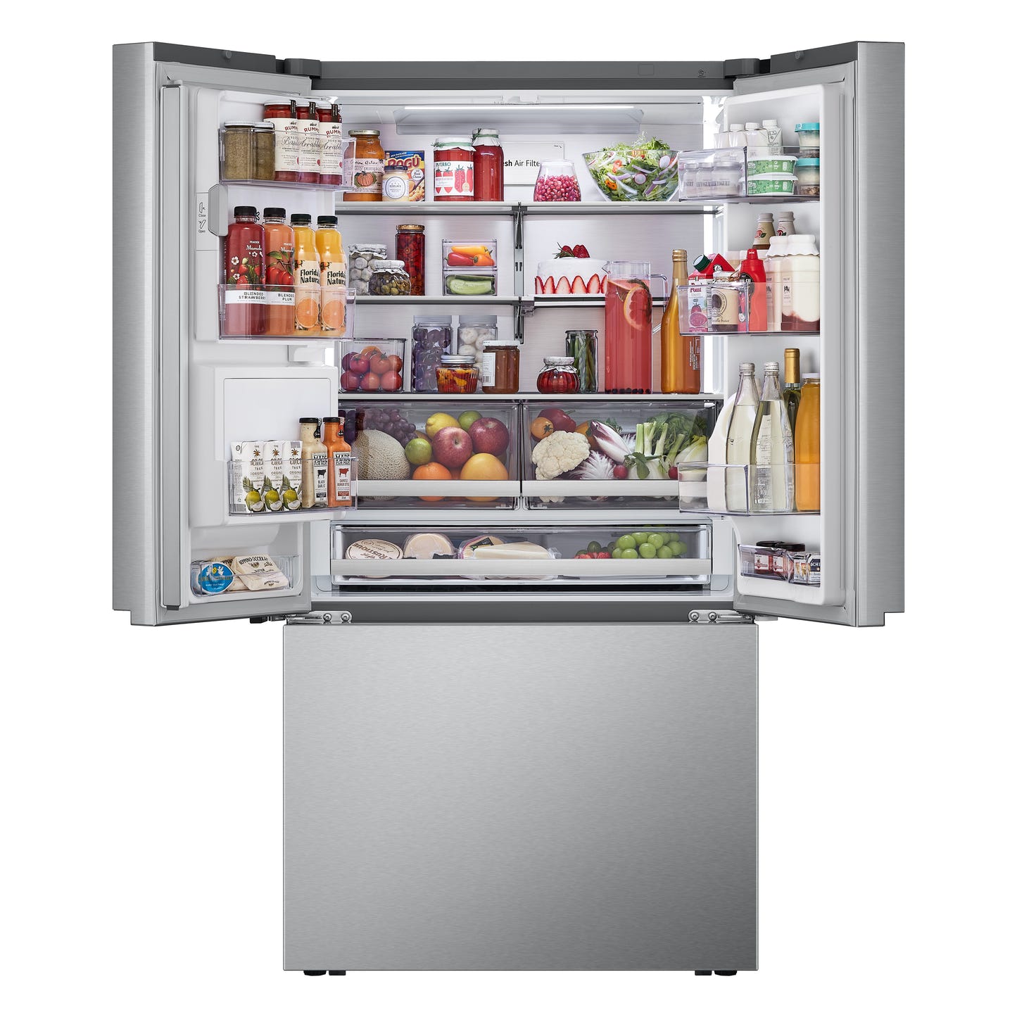 LG LRYXC2606S Counter Depth French Door Refrigerator