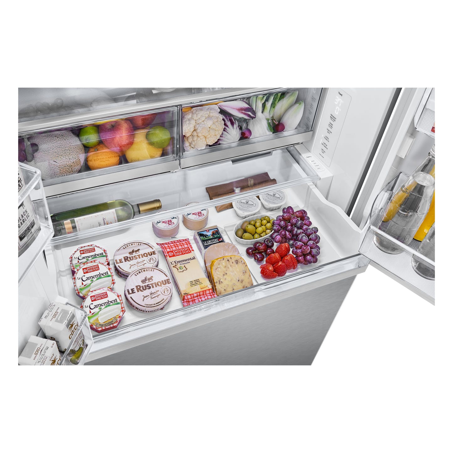 LG LRYXC2606S Counter Depth French Door Refrigerator