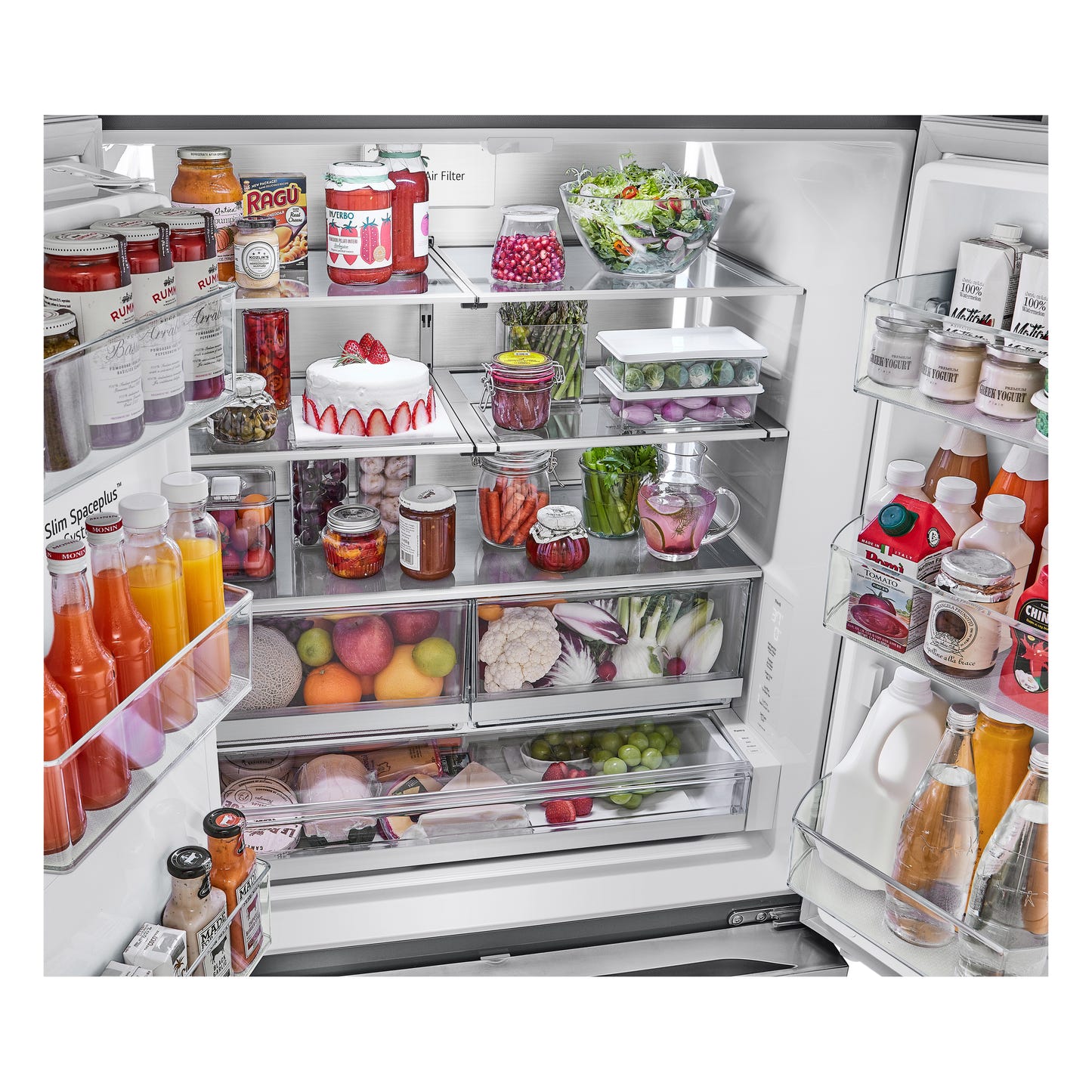 LG LRYXC2606S Counter Depth French Door Refrigerator